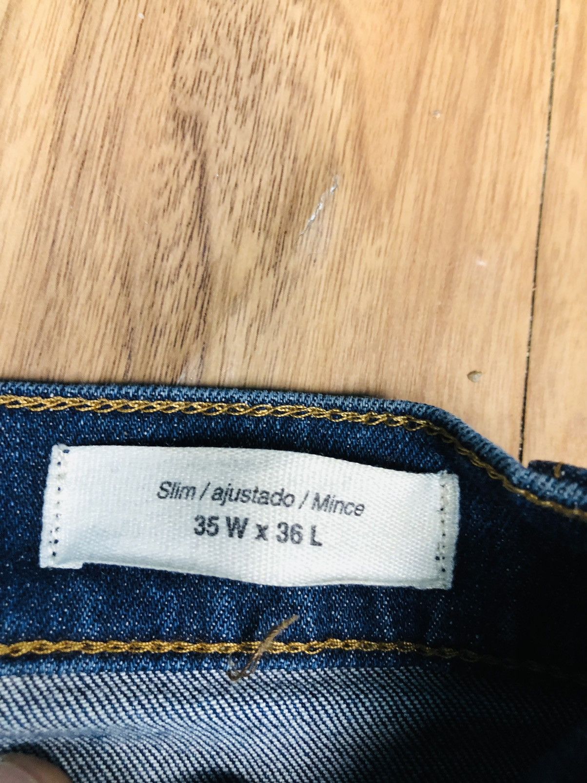 Japanese Brand GoodThreads Denim Jeans (34) Size US 35 - 8 Thumbnail