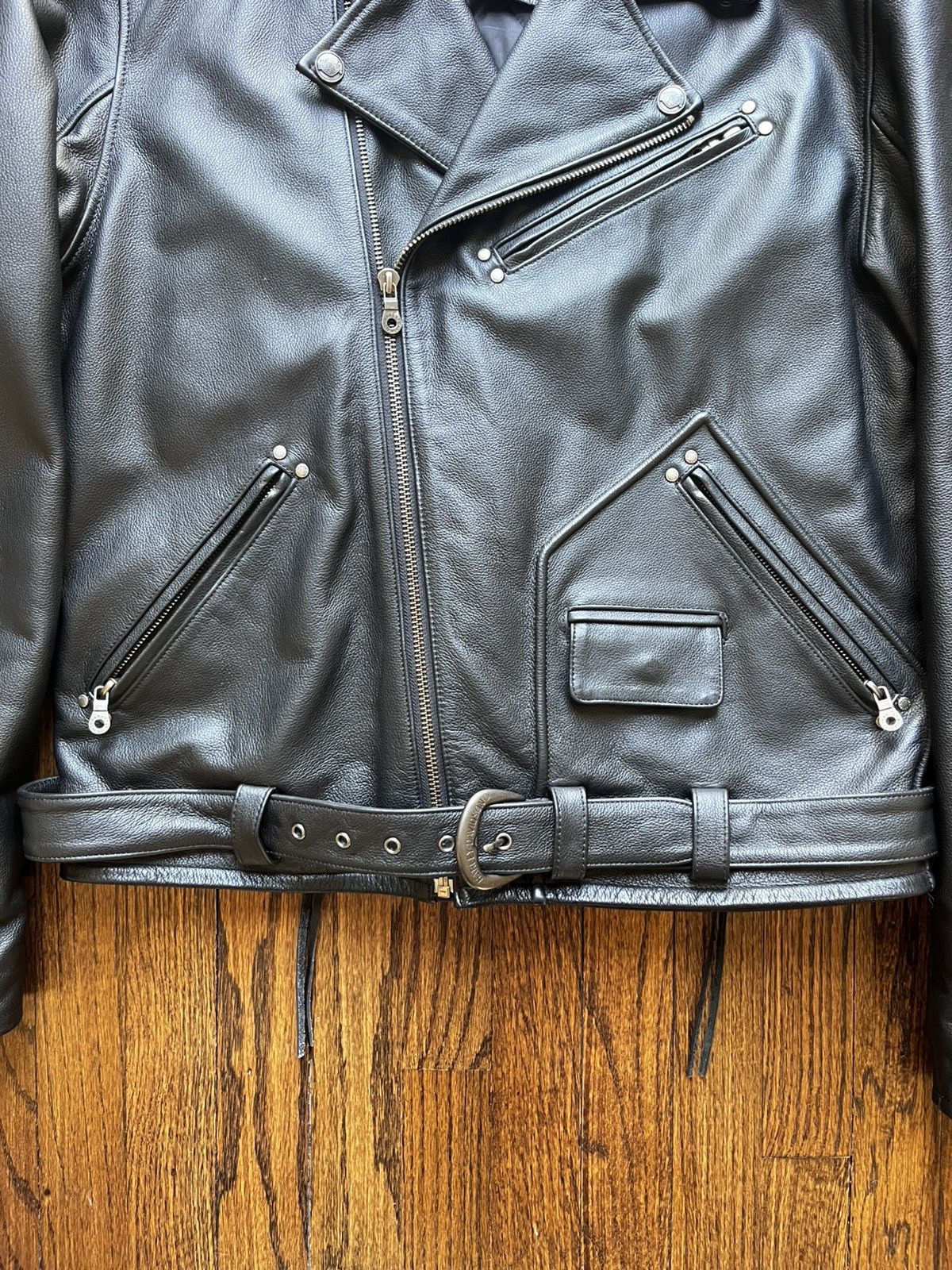Harley Davidson Vintage Harley Davidson Cruiser Leather Jacket Size US XL / EU 56 / 4 - 4 Thumbnail