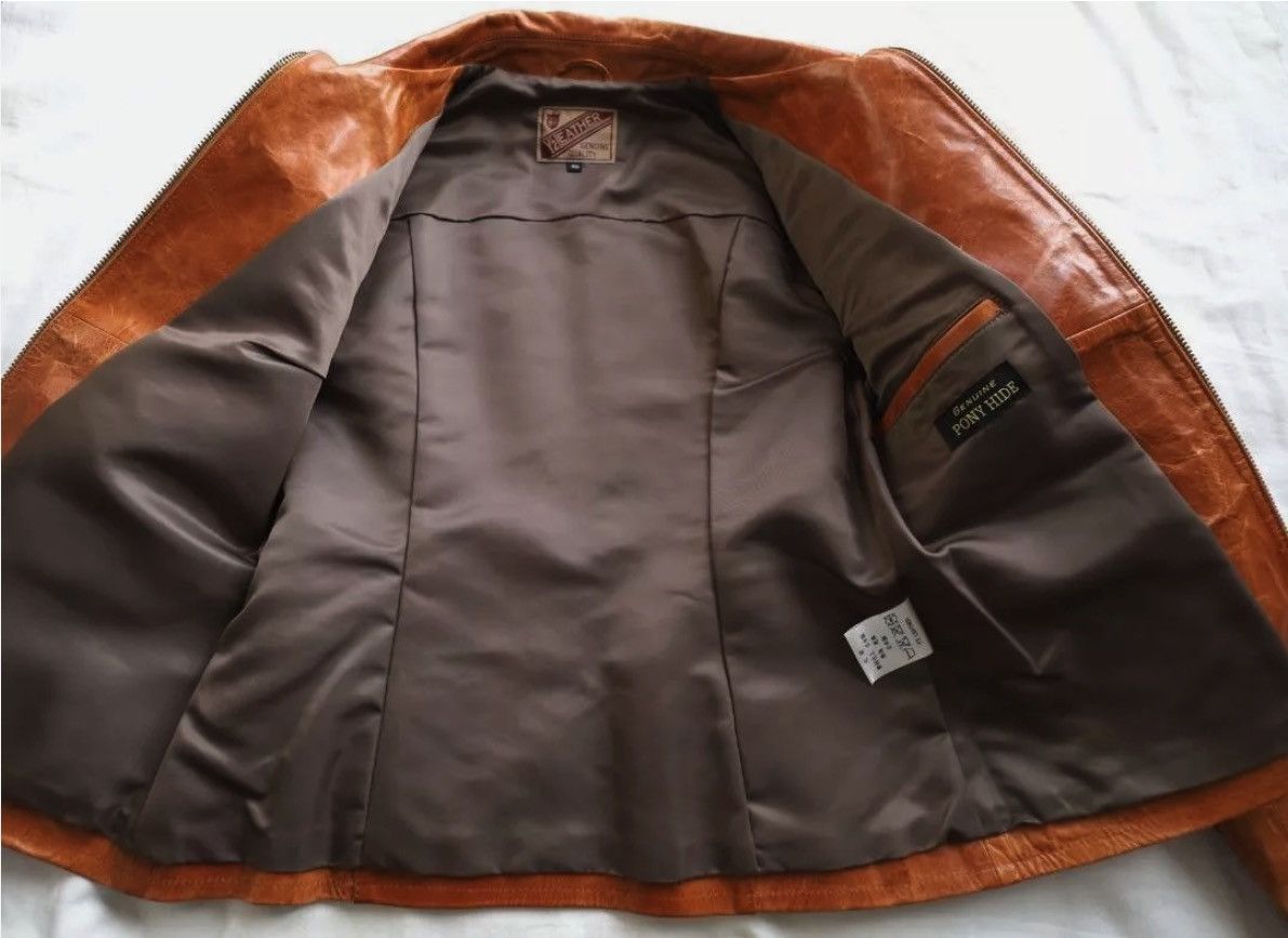 Y'2 Leather 70s-style East West leather jacket from Y'2 Leather Size US M / EU 48-50 / 2 - 13 Thumbnail