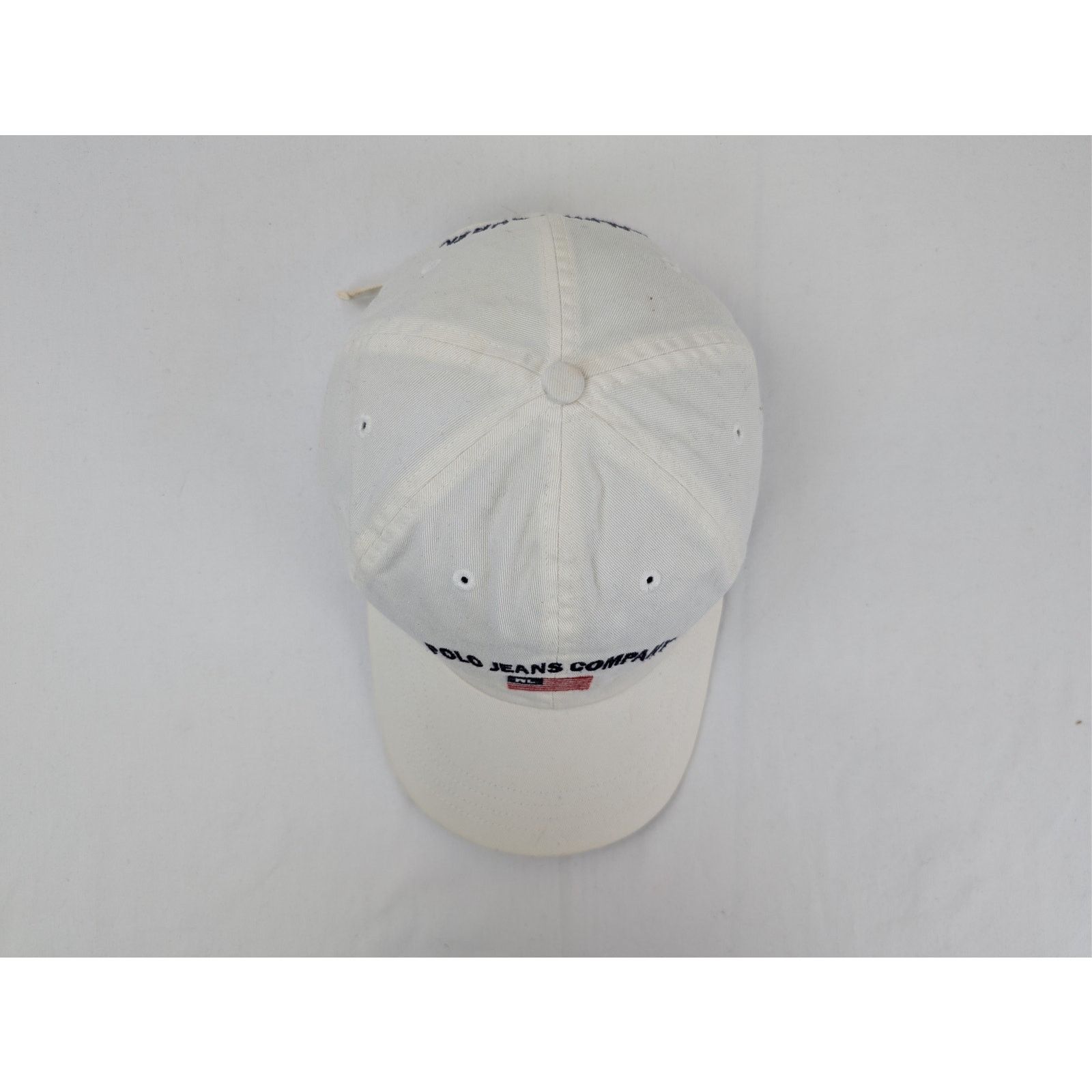 Ralph Lauren o1rshd1 CC20 Size: OS / Polo Jeans Company Cap / Hat White Size ONE SIZE - 7 Thumbnail