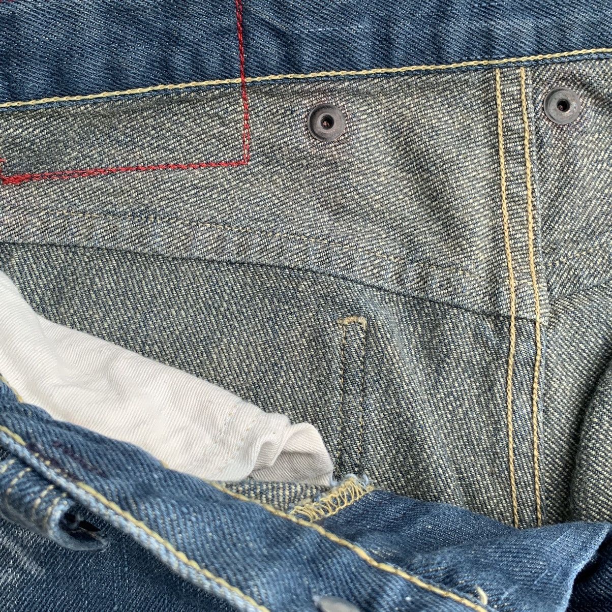 Levi's Vintage Y2K Levis Red CDG Style Thick Denim Jeans W30 Size US 30 / EU 46 - 10 Thumbnail