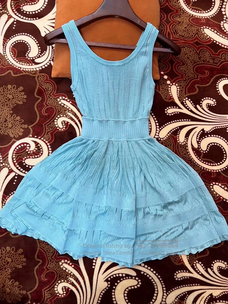 Alaia Alaia Women's Knitted Dress Size S / US 4 / IT 40 - 7 Thumbnail