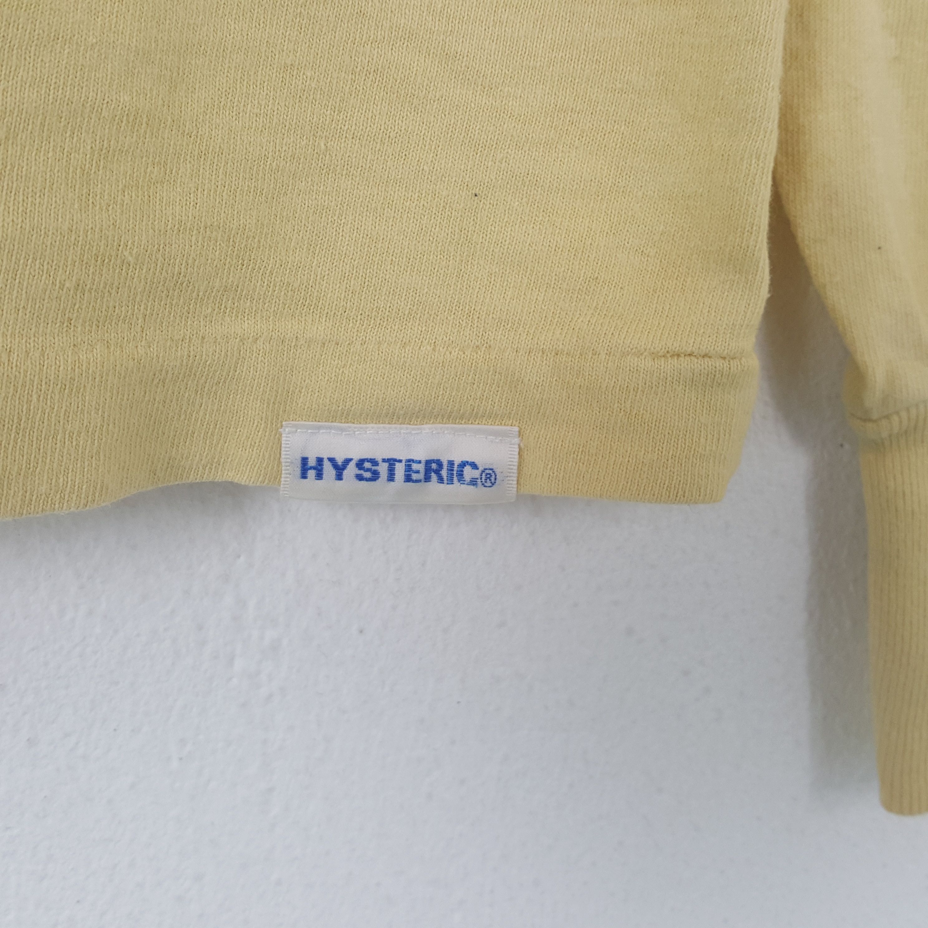 Hysteric Glamour HYSTERIC GLAMOUR Japanese Brand Longslevee Tshirt C285N5 Size US M / EU 48-50 / 2 - 5 Thumbnail