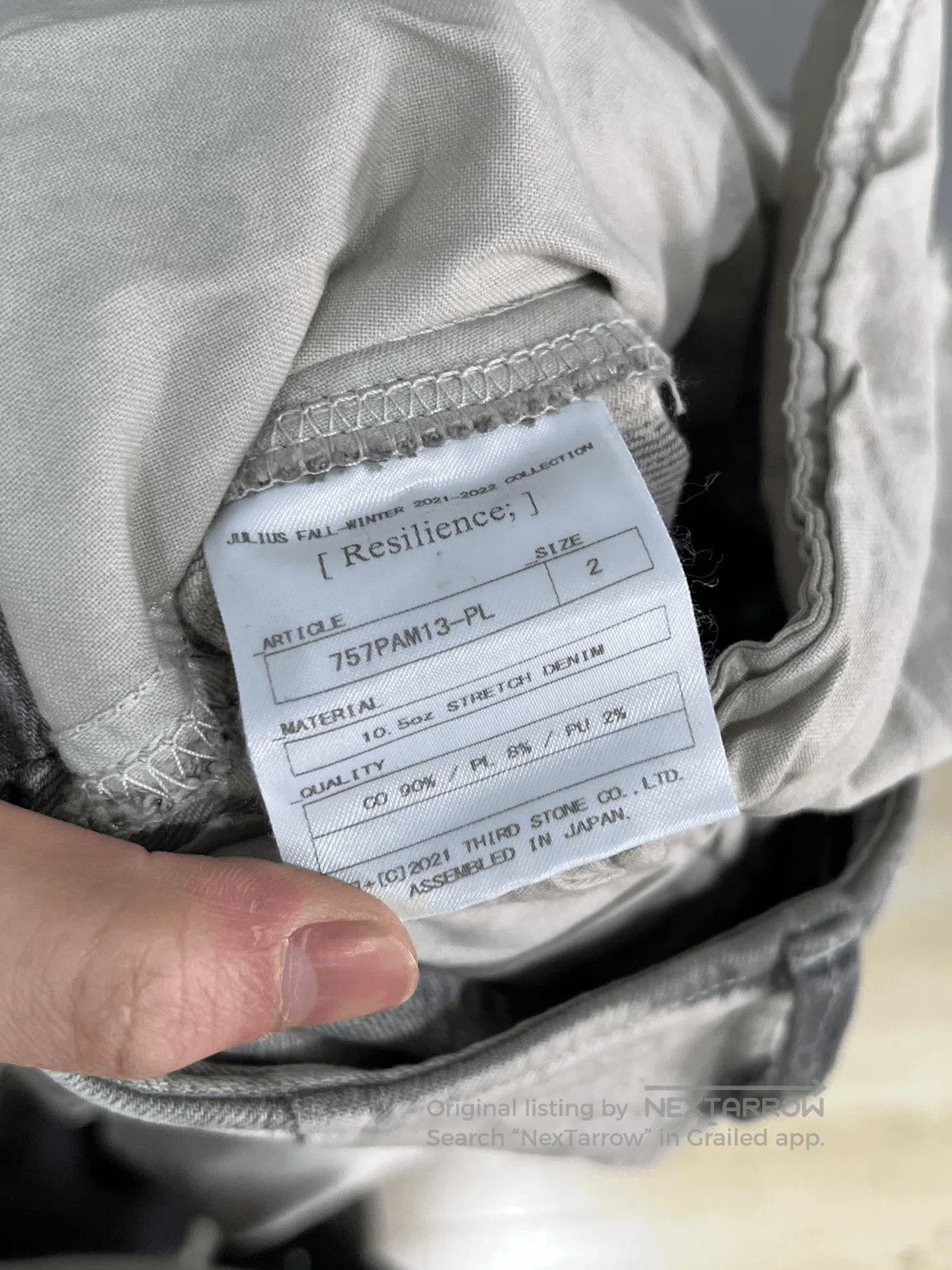 Julius Julius_7 Cargo Pants. Size US 26 / EU 42 - 4 Thumbnail