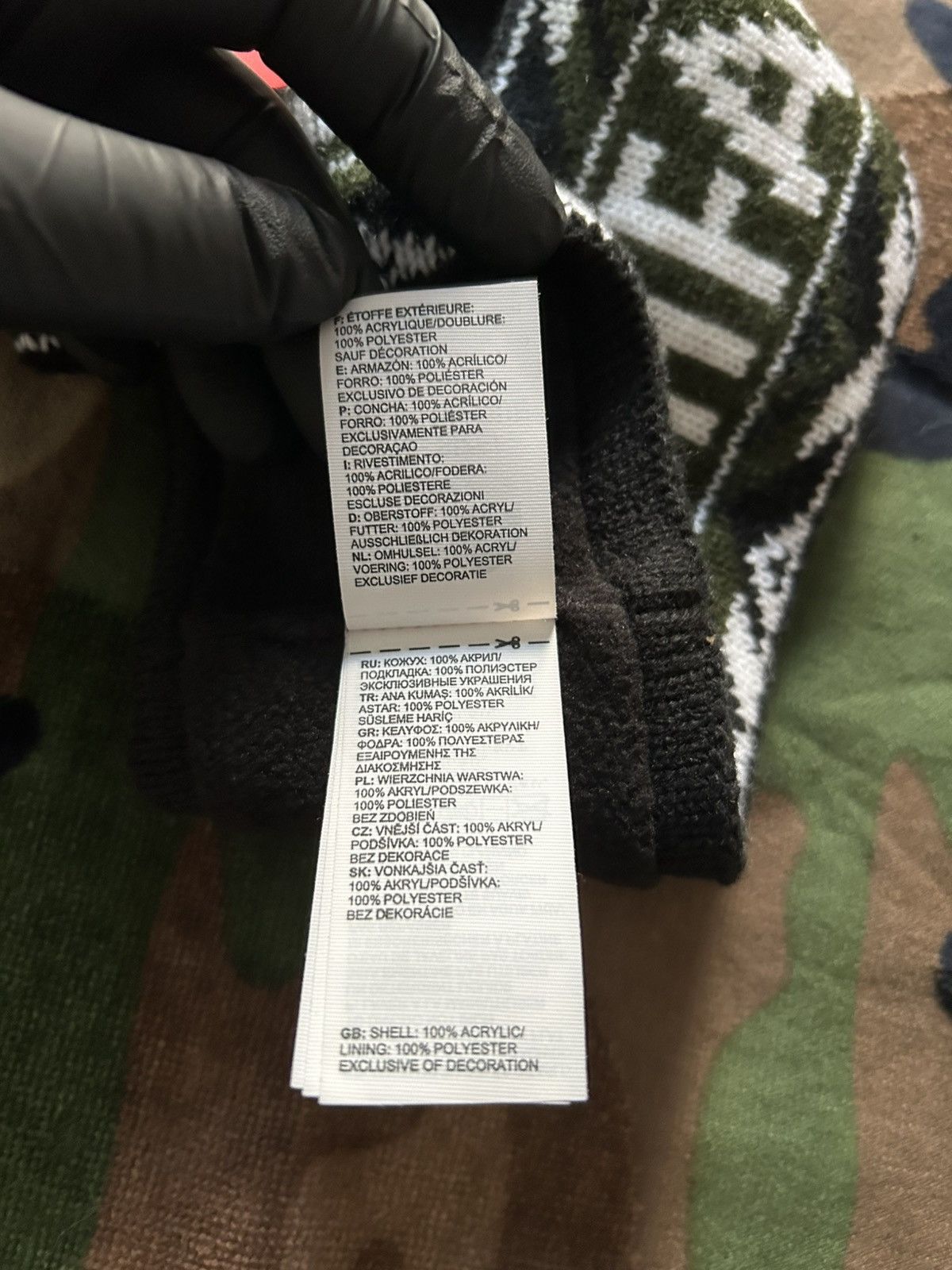 Supreme × The North Face Supreme The North Face Trans Antarctica Expedition Headband Size ONE SIZE - 8 Thumbnail