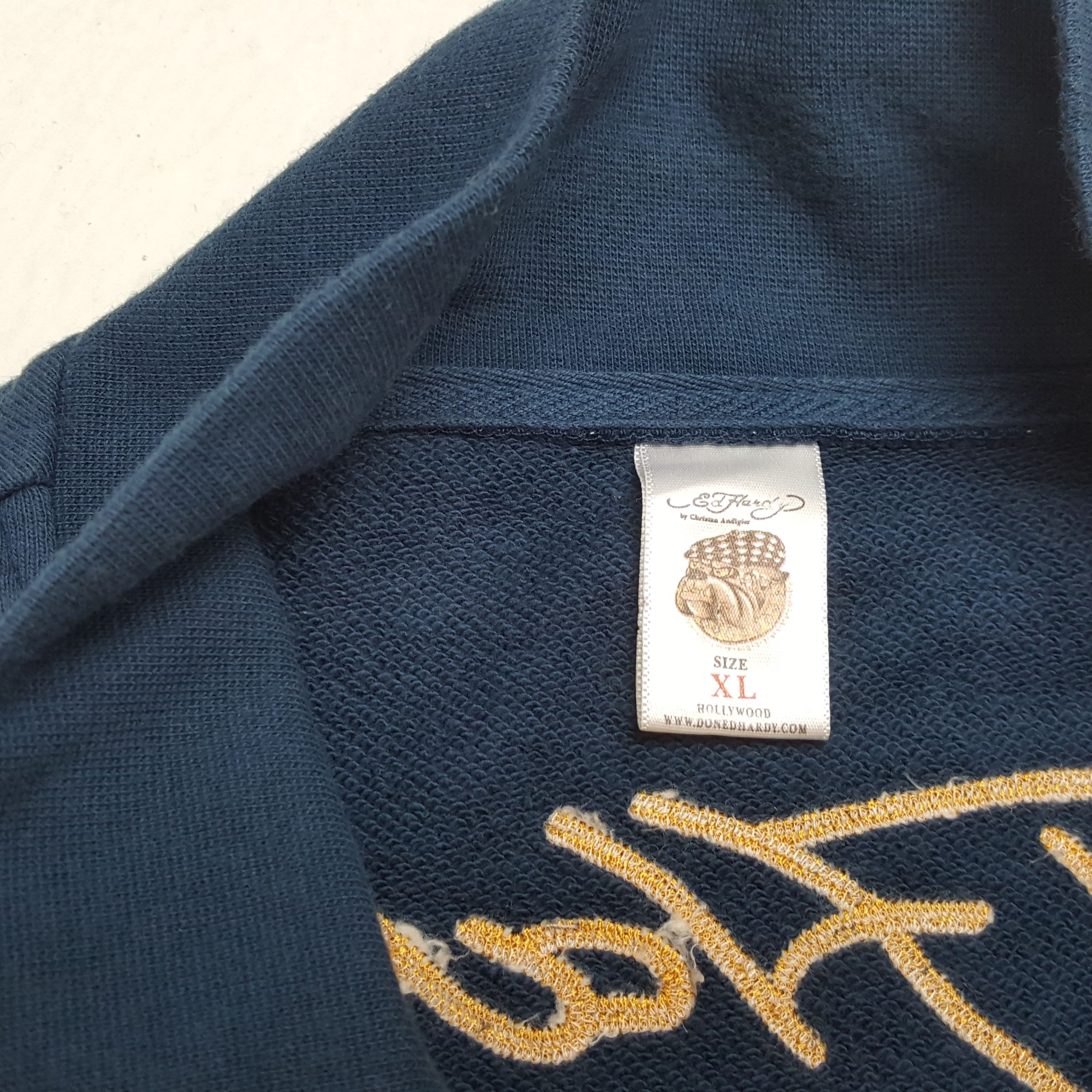 Christian Audigier × Ed Hardy × Vintage Vintage ED-HARDY by CHRISTIAN AUDIGIER Designer Sweaters Size US L / EU 52-54 / 3 - 10 Thumbnail