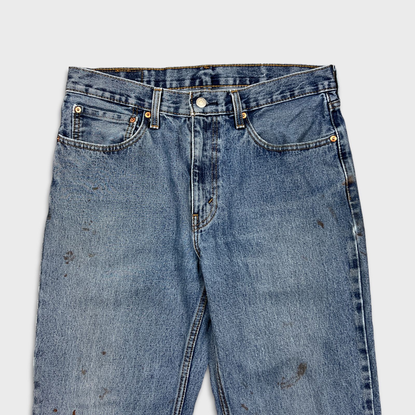 Levi's × Vintage Levi's 516 Jeans Mens 34x34 Slim Straight Light Wash Denim Size US 34 / EU 50 - 2 Thumbnail