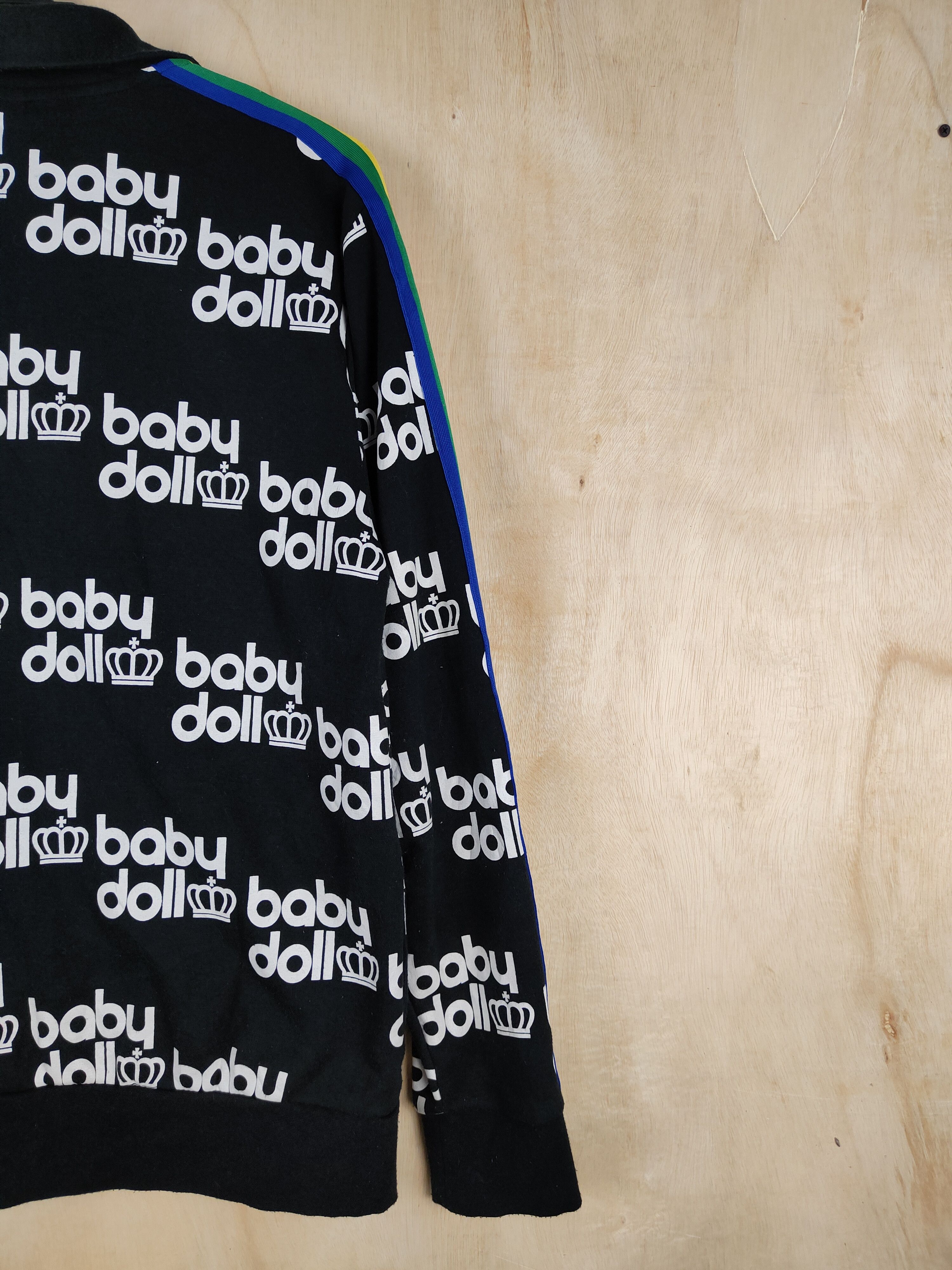 Japanese Brand × Vintage Baby Doll Black Sweaters #S2604 Size US L / EU 52-54 / 3 - 11 Thumbnail