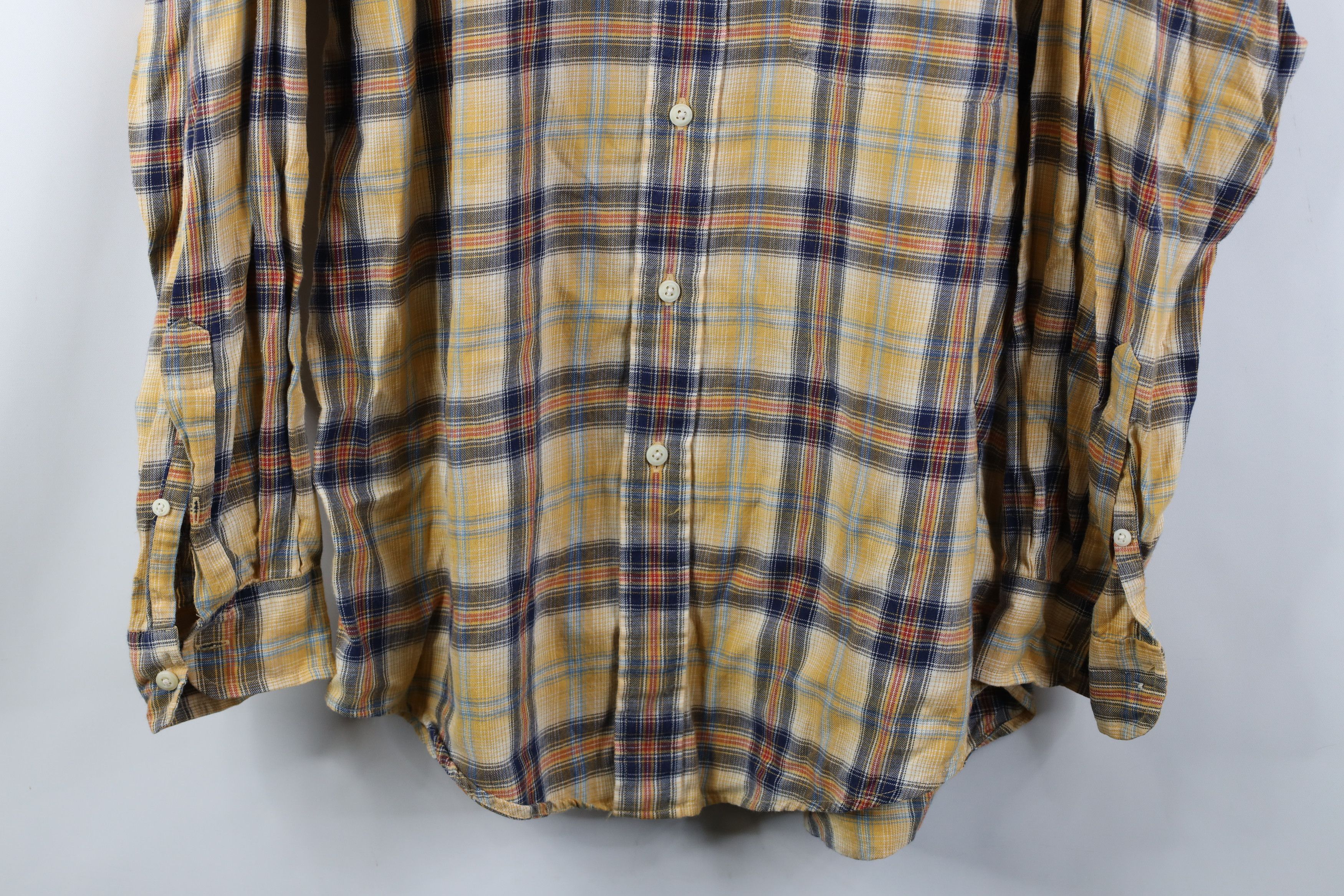 Nautica Vintage 90s Nautica Flannel Collared Button Down Shirt Plaid Size US M / EU 48-50 / 2 - 3 Thumbnail