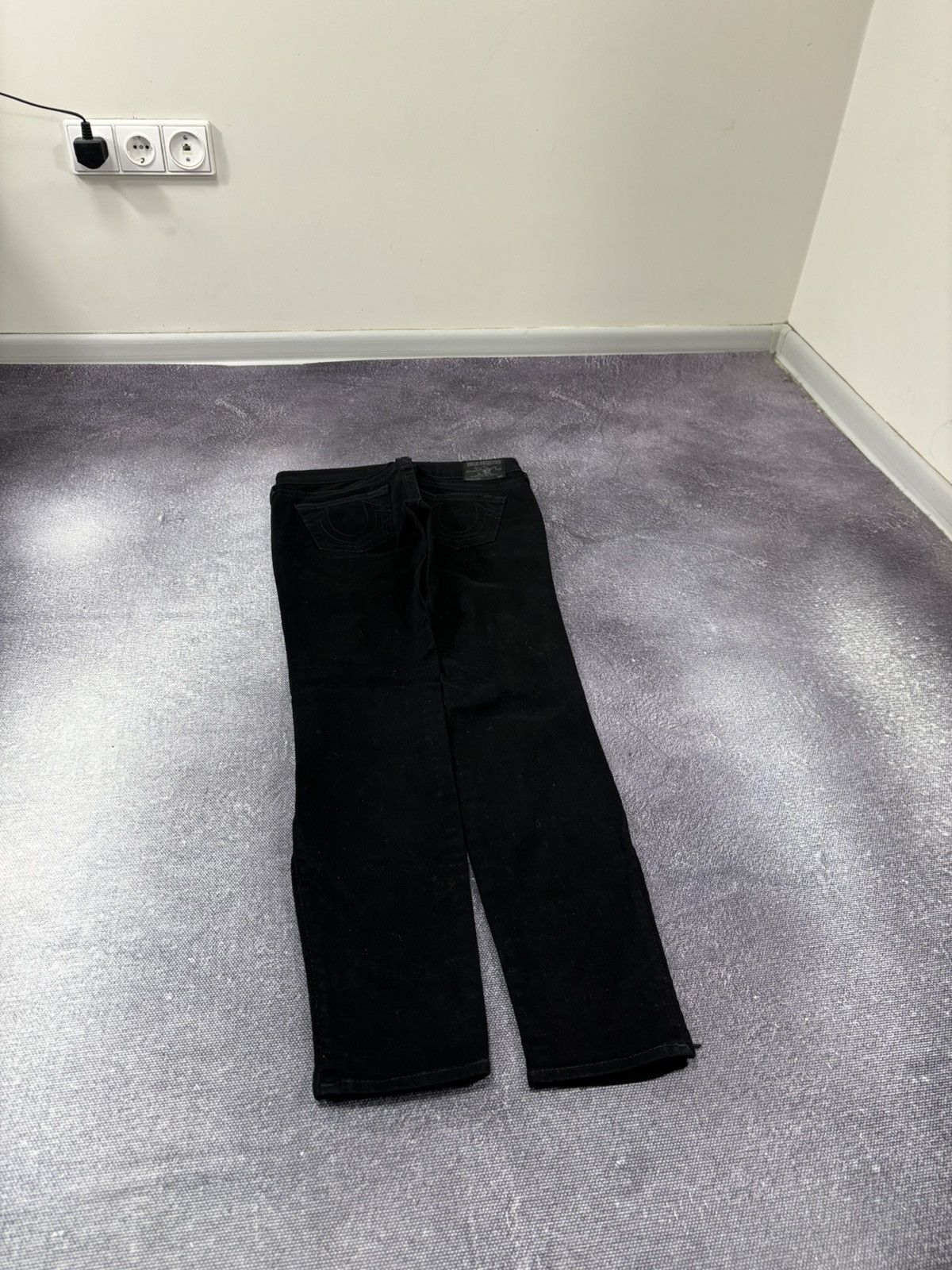 True Religion Vintage True Religion Y2K Women’s Ripped Black Skinny Jeans Size 27" / US 4 / IT 40 - 14 Thumbnail