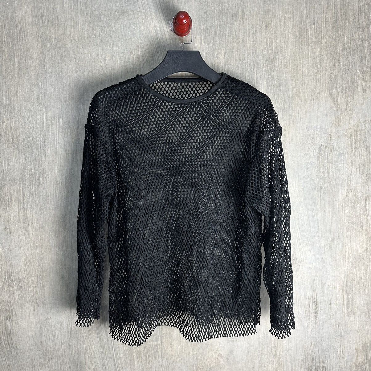 Band Tees Archive Mesh Fish Net Wore by Emily Armstrong Linkin Park Size US L / EU 52-54 / 3 - 2 Thumbnail