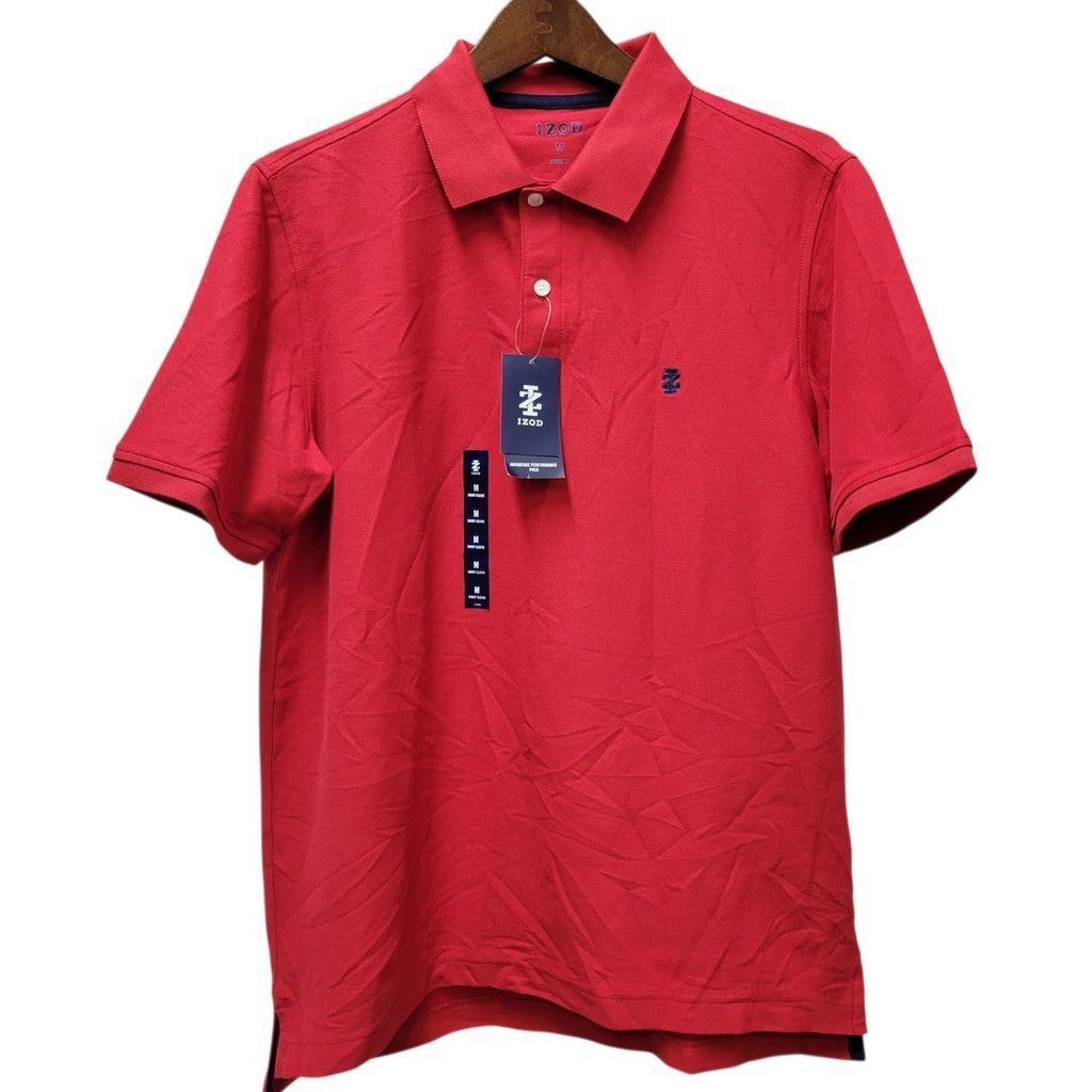 Izod IZOD Men's Classic Advantage Performance Polo Shirt Medium Size US M / EU 48-50 / 2 - 1 Thumbnail