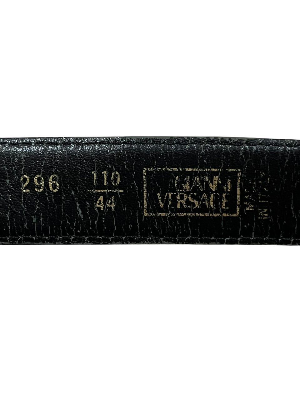 Versace Versace Leather Belt Size 38 - 3 Thumbnail