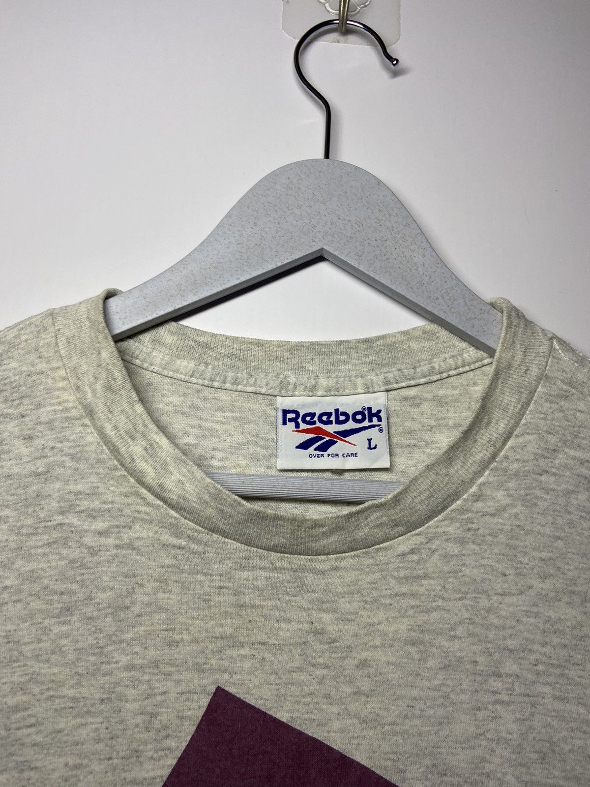 Reebok × Vintage REEBOK SPELLOUT VINTAGE 90’s TEE SHIRT Size US L / EU 52-54 / 3 - 3 Thumbnail