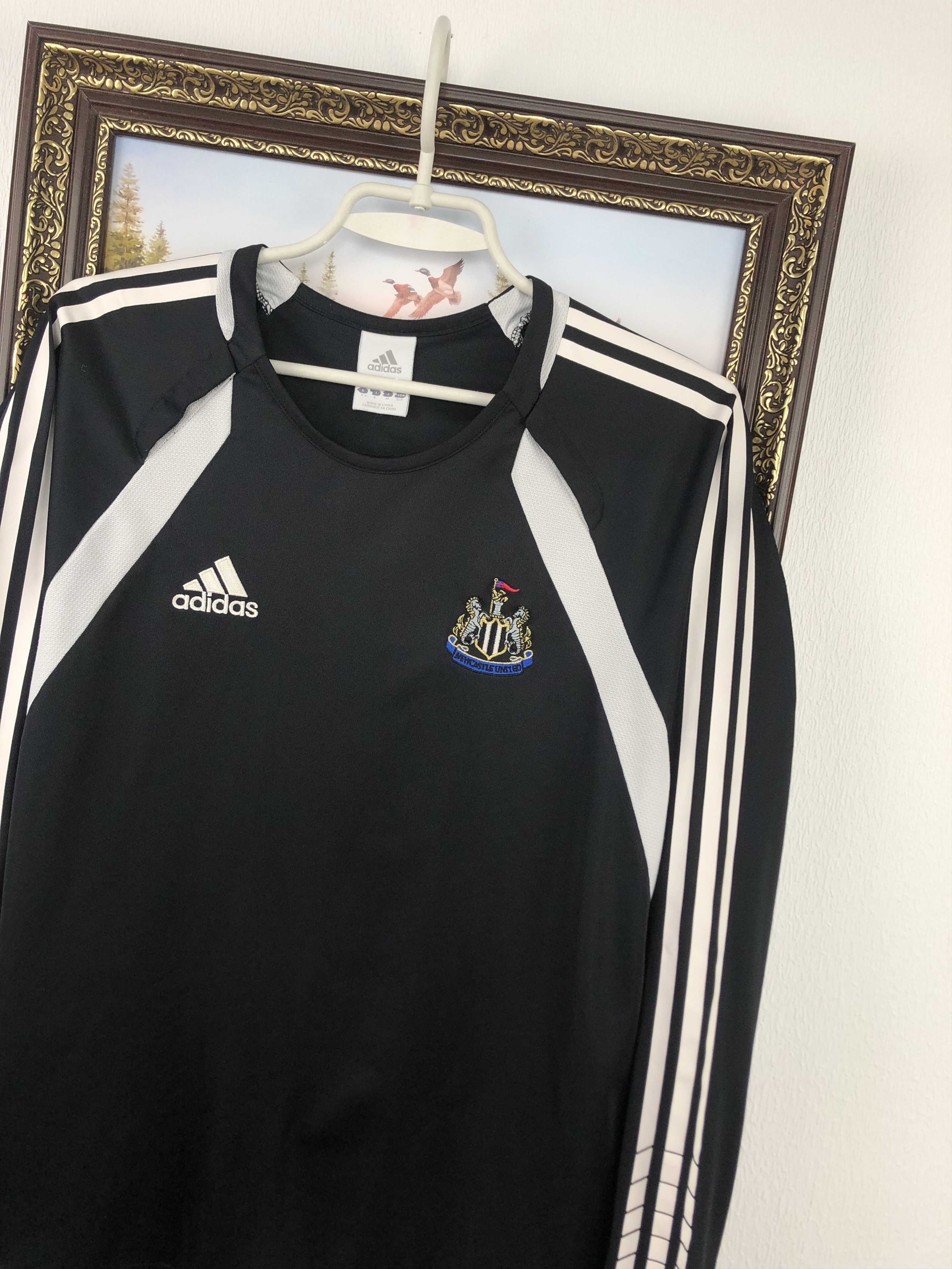 Adidas Vintage Newcastle United Football Sweatshirt Jacket Soccer Size US S / EU 44-46 / 1 - 4 Thumbnail