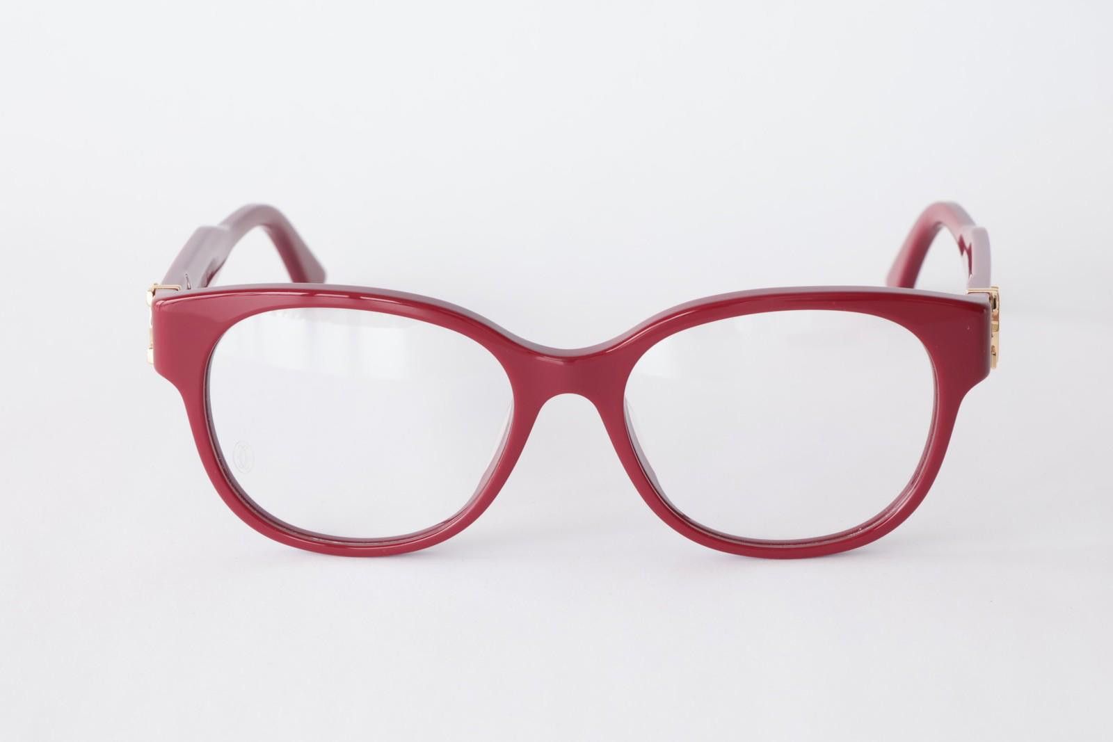 Cartier New Cartier eyewear optical eyeglasses CT0452OA 004 red Size ONE SIZE - 2 Thumbnail