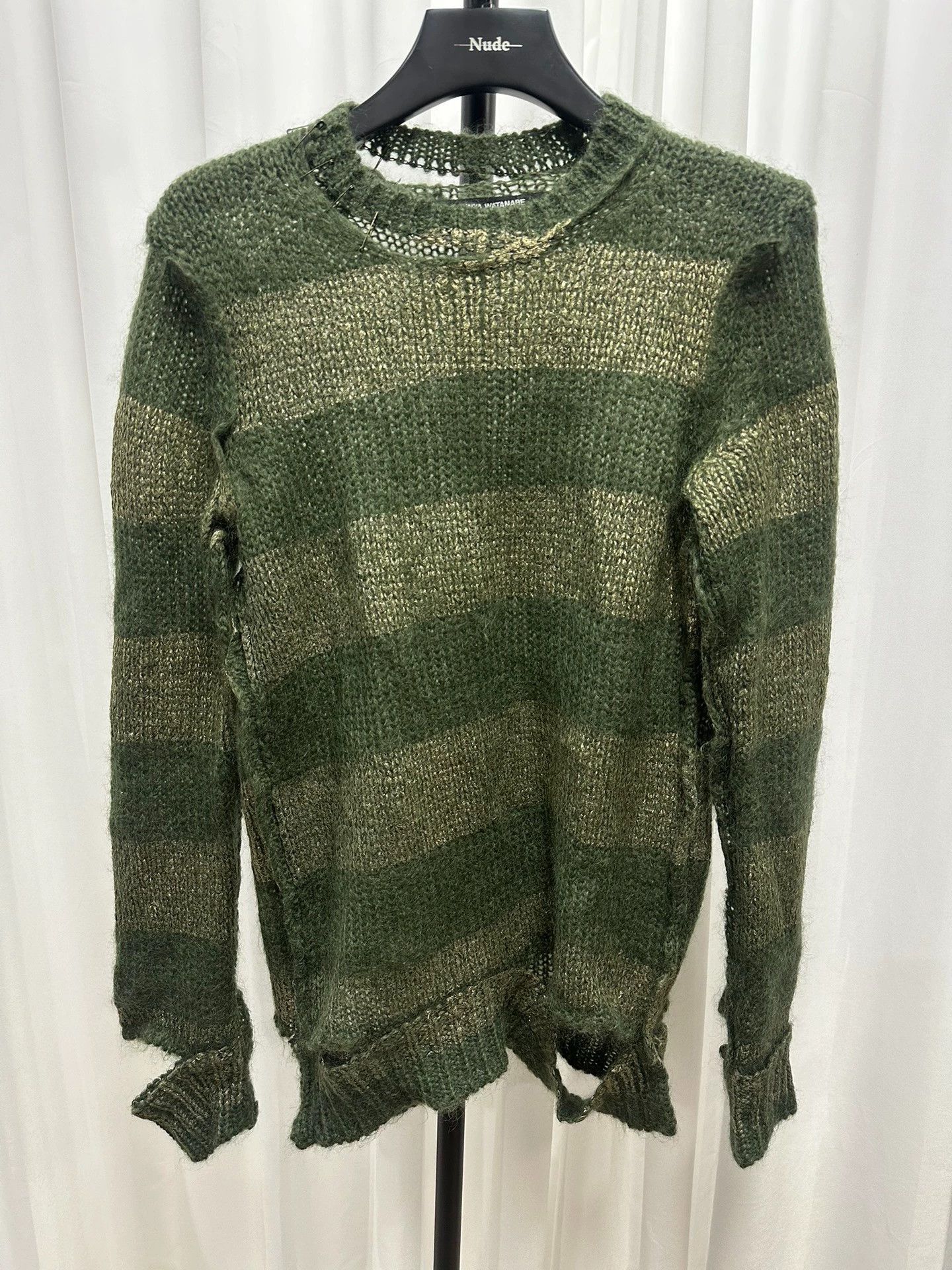 Junya Watanabe Junya Watanabe 06aw Runway Distressed Pin Sweater Size US M / EU 48-50 / 2 - 2 Thumbnail