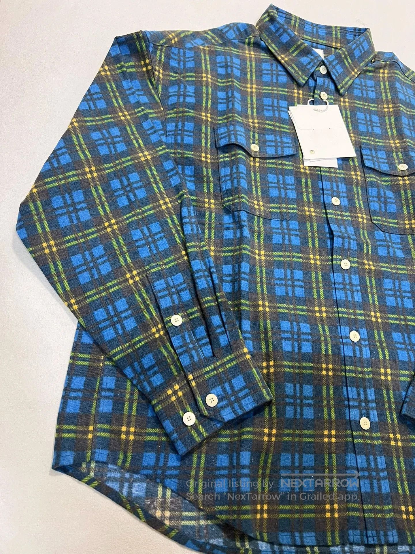 Visvim VISVIM 23SS PIONEER KHADI CHECK L/S. Size US L / EU 52-54 / 3 - 3 Thumbnail