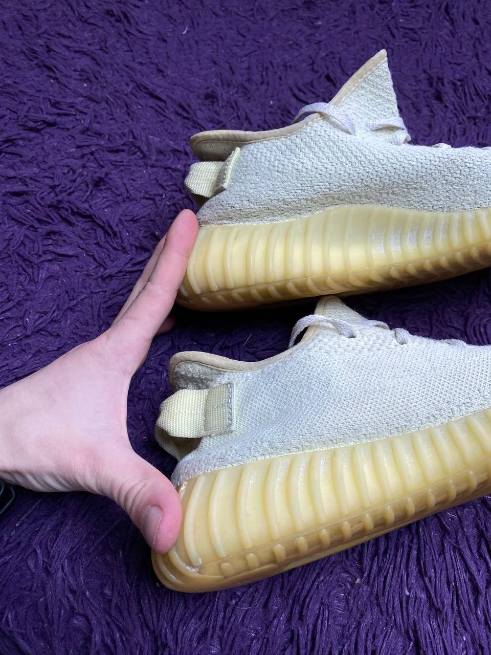 Adidas Cream White White Yeezys Size Adidas Yeezy Boost 350 V Size US 7.5 / EU 40-41 - 8 Thumbnail