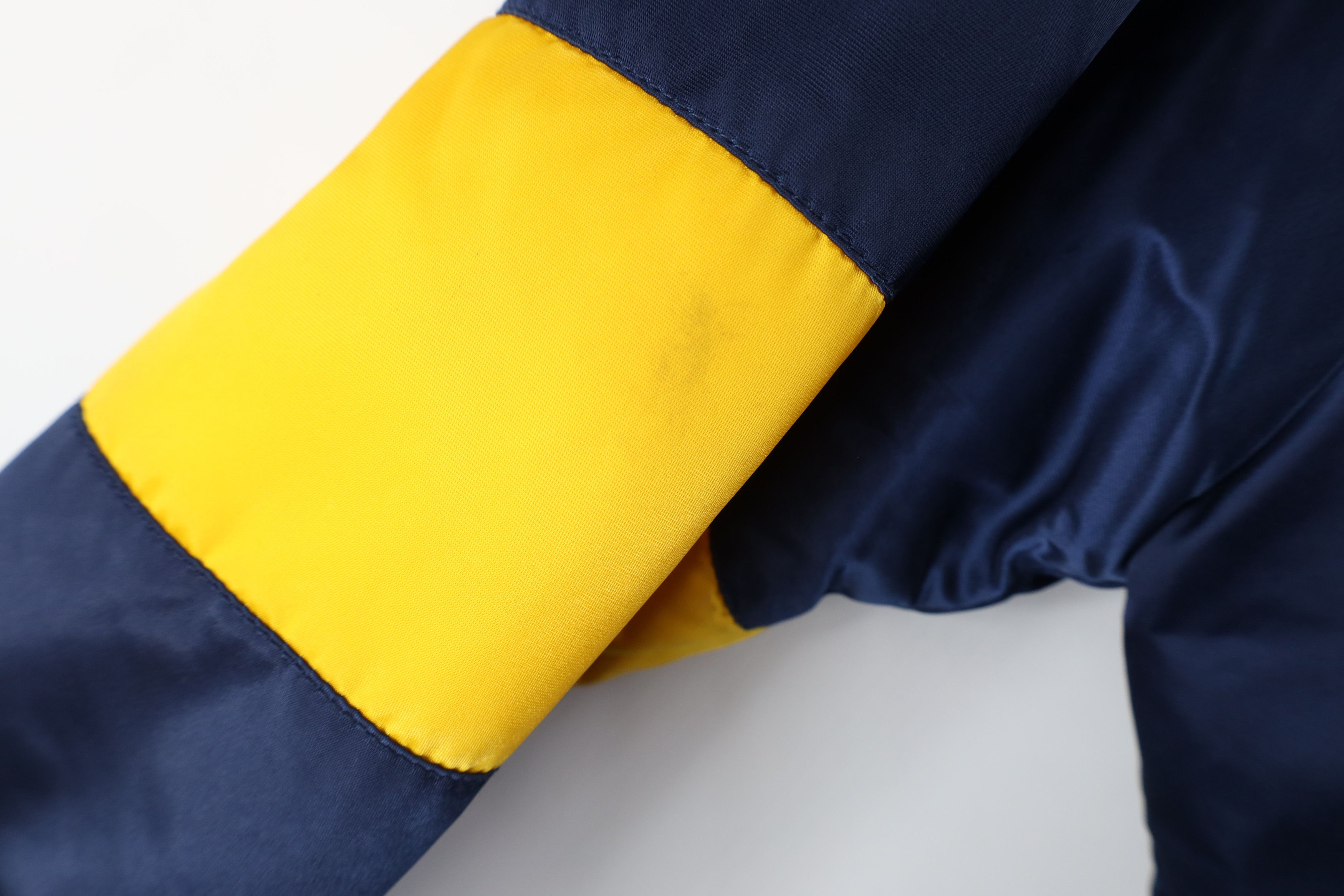 Vintage Vintage 70s 80s West Virginia Satin Bomber Jacket Blue USA Size US XXL / EU 58 / 5 - 7 Thumbnail