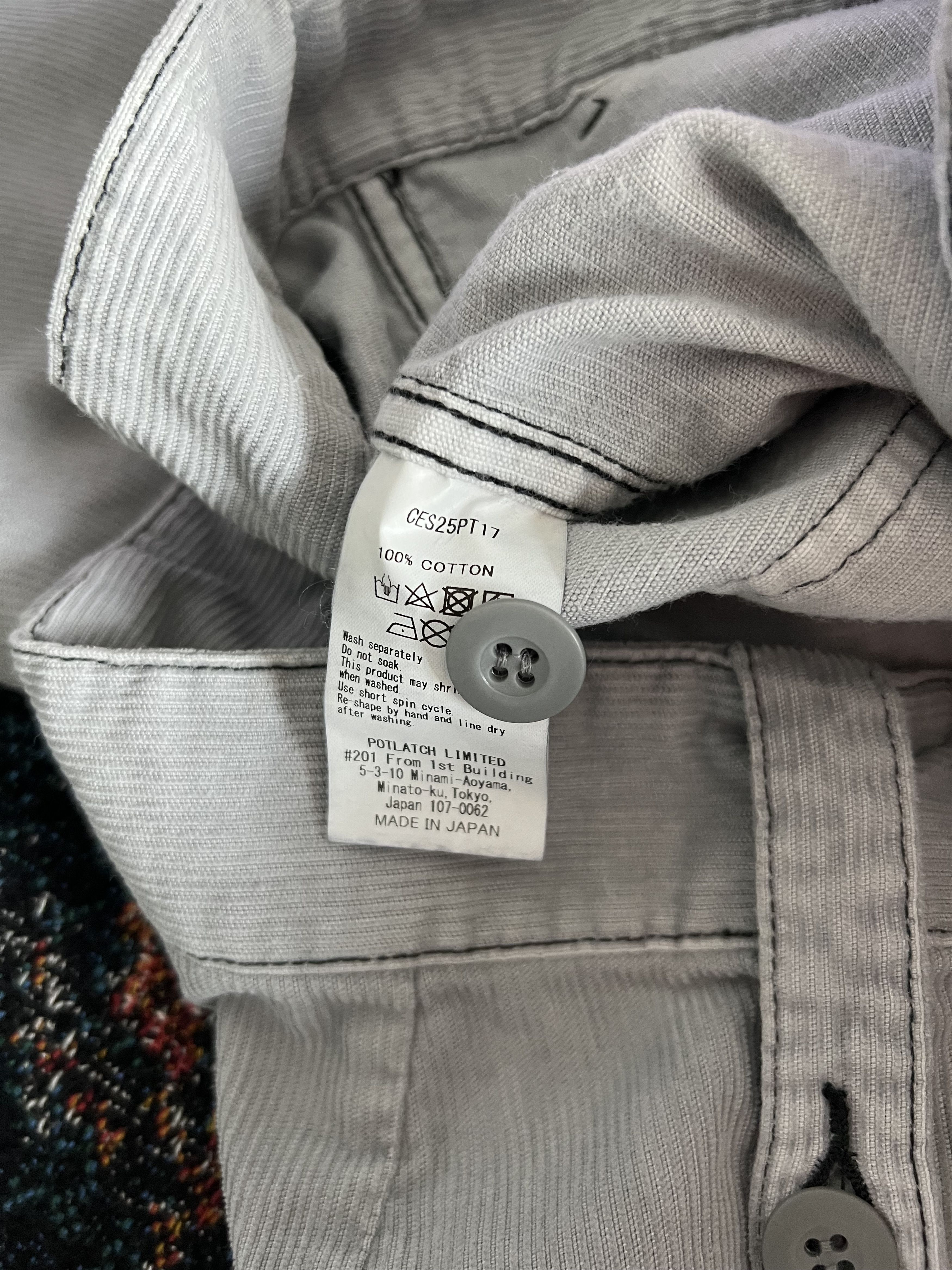 Cav Empt Cav Empt Corduroy Yossarian Pants #5 in Grey Size US 33 - 8 Thumbnail