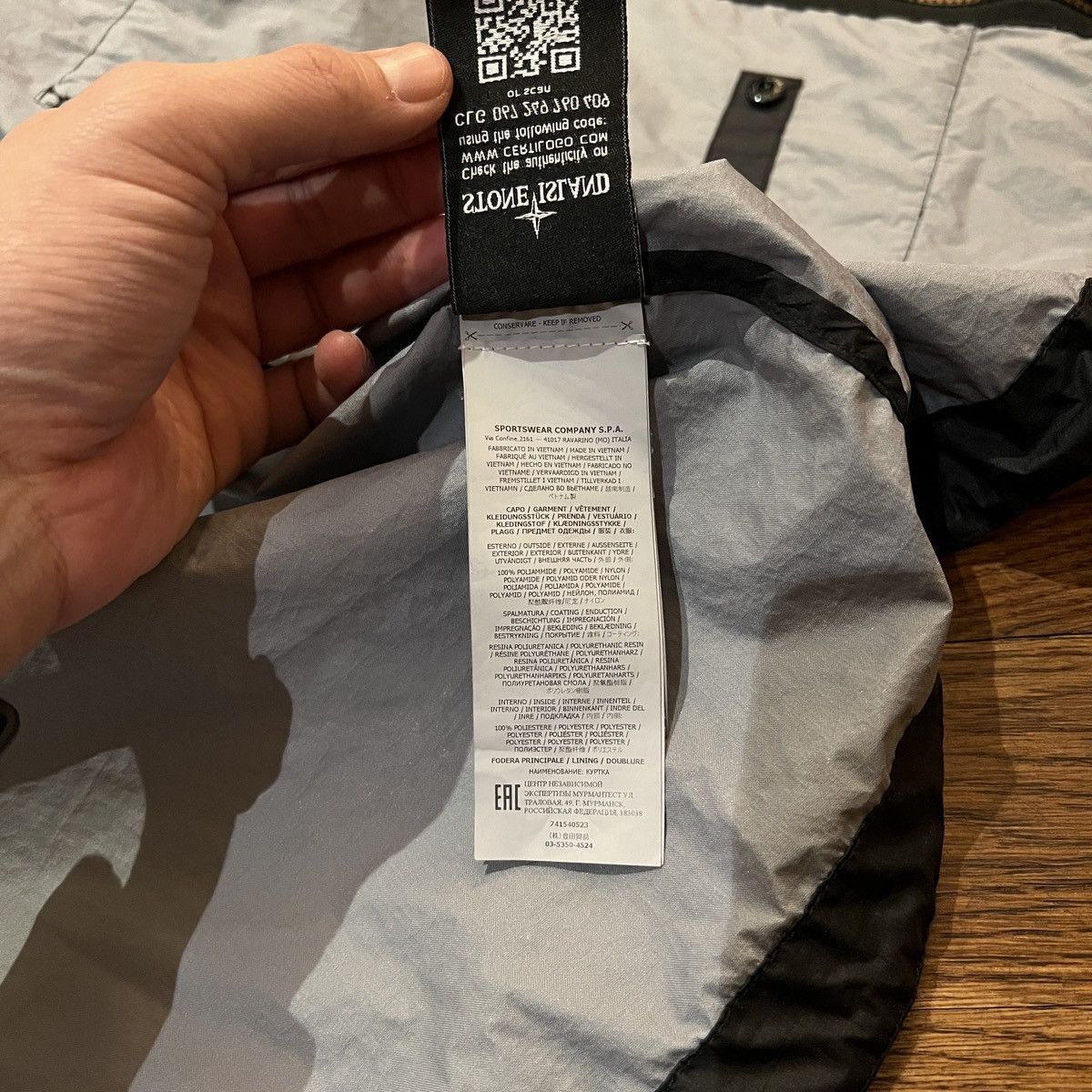 Stone Island Stone Island Membrana 3L TC Black Hooded Jacket XL Size US XL / EU 56 / 4 - 13 Thumbnail