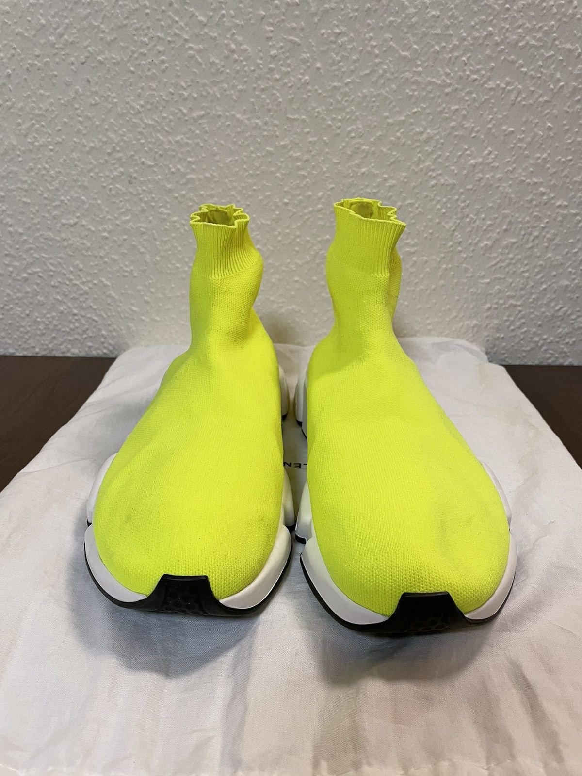Balenciaga Balenciaga Speed Trainers Neon Green Size US 8 / EU 41 - 3 Thumbnail