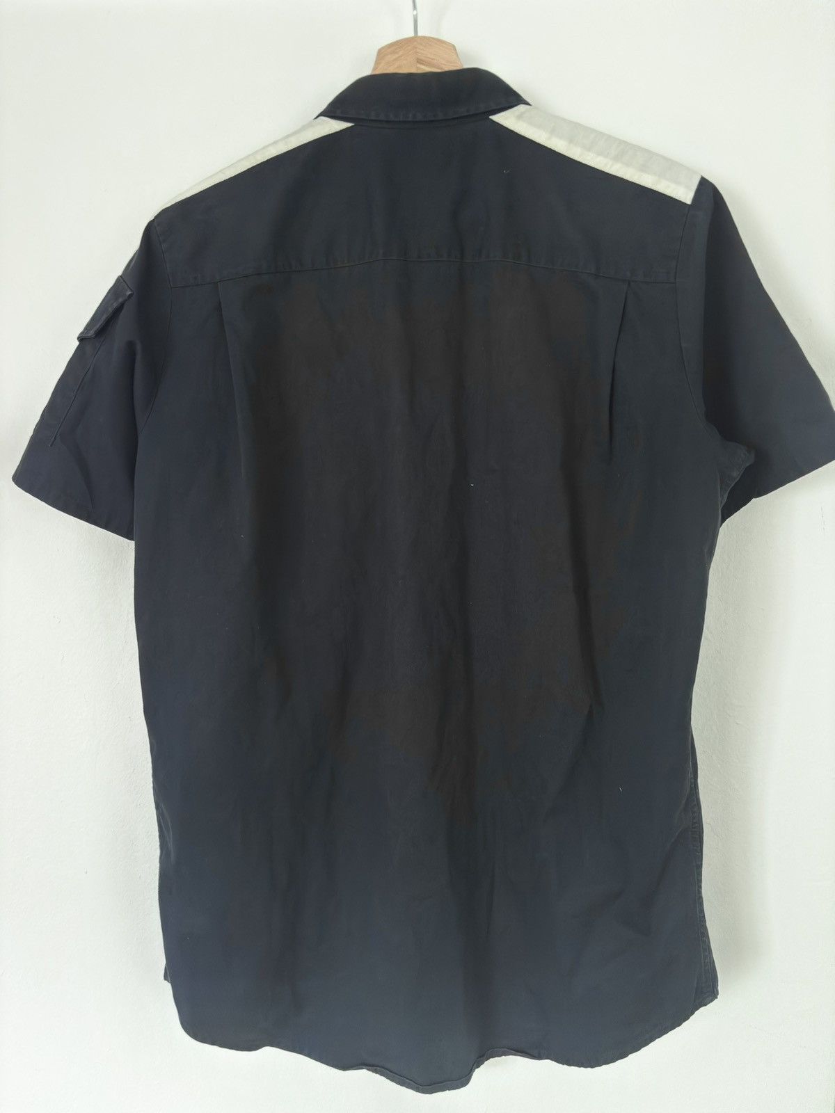 Helmut Lang Helmut Lang 1996 Military Work Shirt Button Up Size US S / EU 44-46 / 1 - 2 Thumbnail