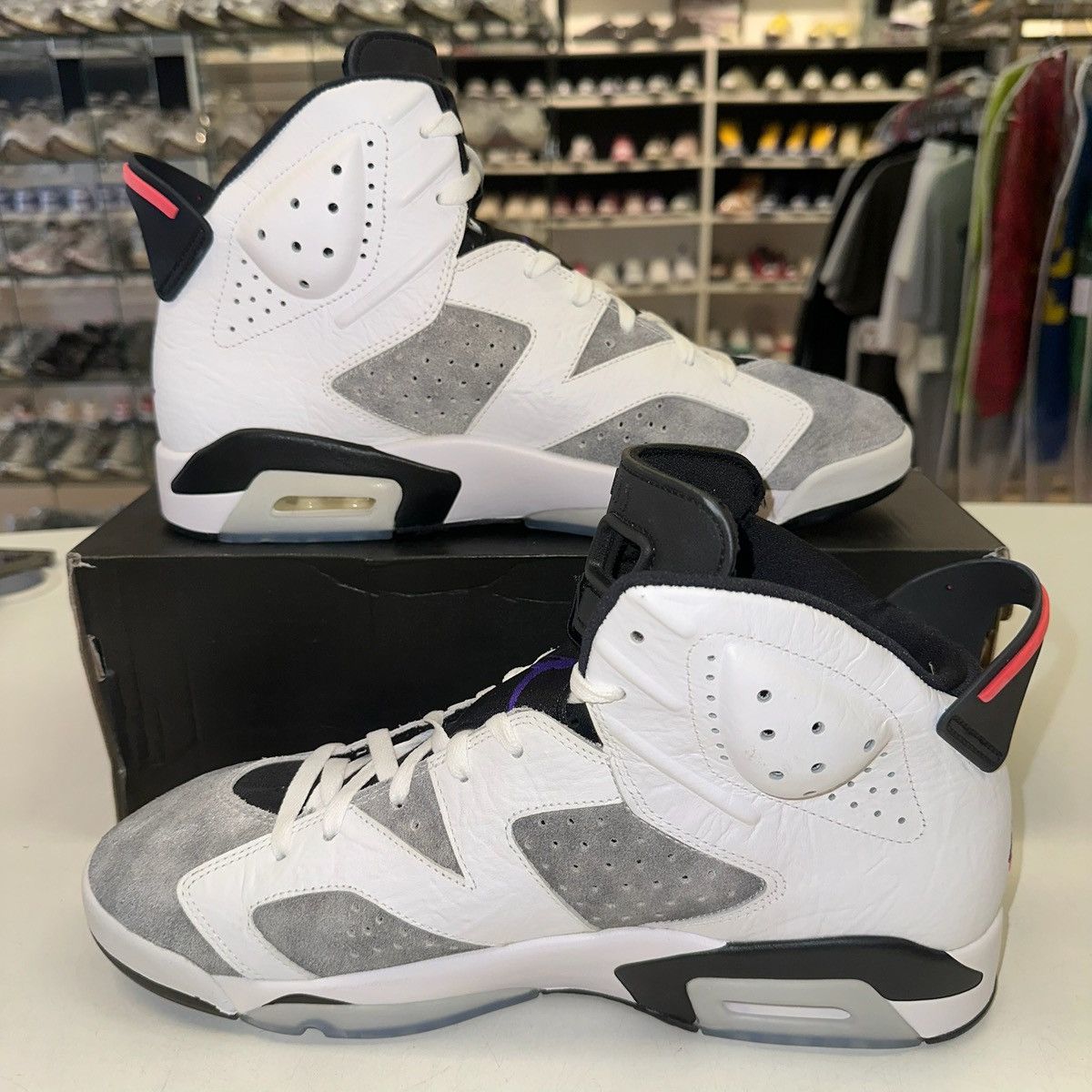 Jordan Brand × Nike Size 13 - Nike Air Jordan 6 Retro LTR Flint OG CI3125-100 Size US 13 / EU 46 - 2 Thumbnail