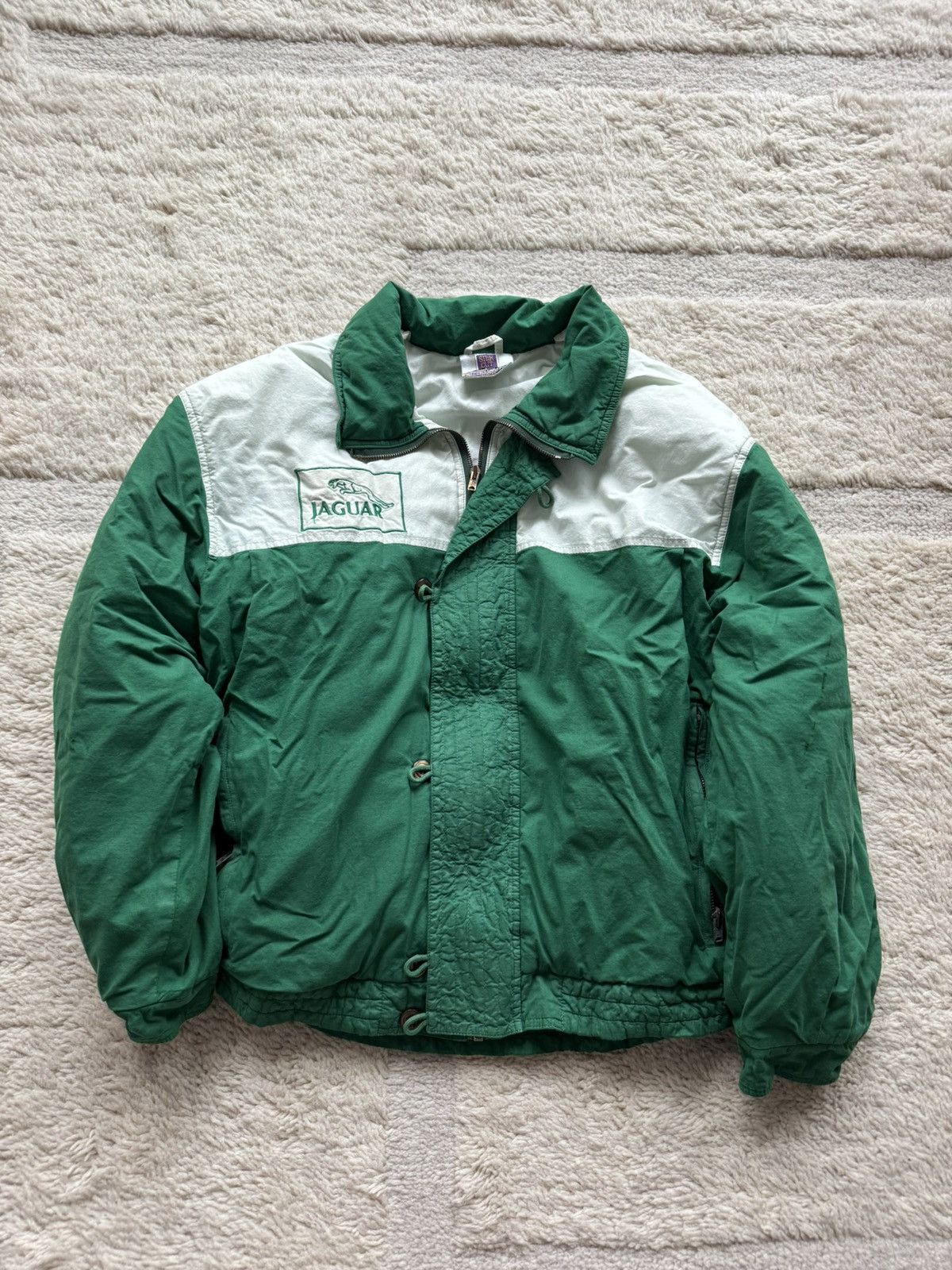 Vintage 1980’s Jaguar Mechanic Jacket Size US L / EU 52-54 / 3 - 3 Thumbnail