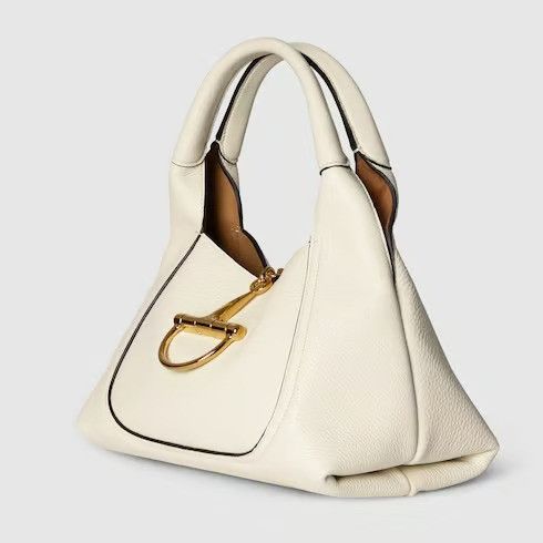 Gucci o1la5ras0526 Size: OS / Softbit Medium Top Handle Bag White Size ONE SIZE - 7 Thumbnail