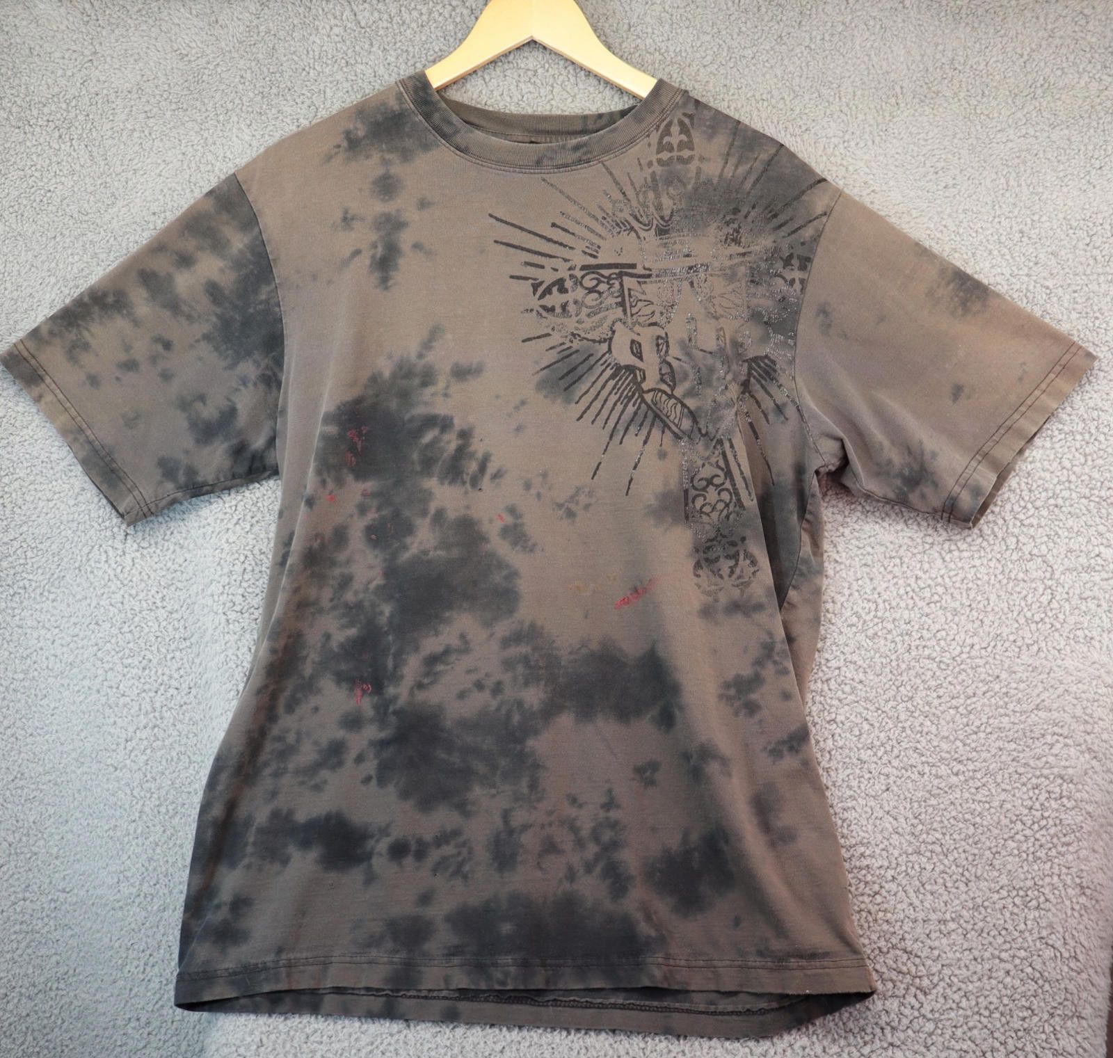 Southpole Vtg Southpole Shirt Men Medium Affliction Baggy AMM Maniere Size US M / EU 48-50 / 2 - 1 Thumbnail