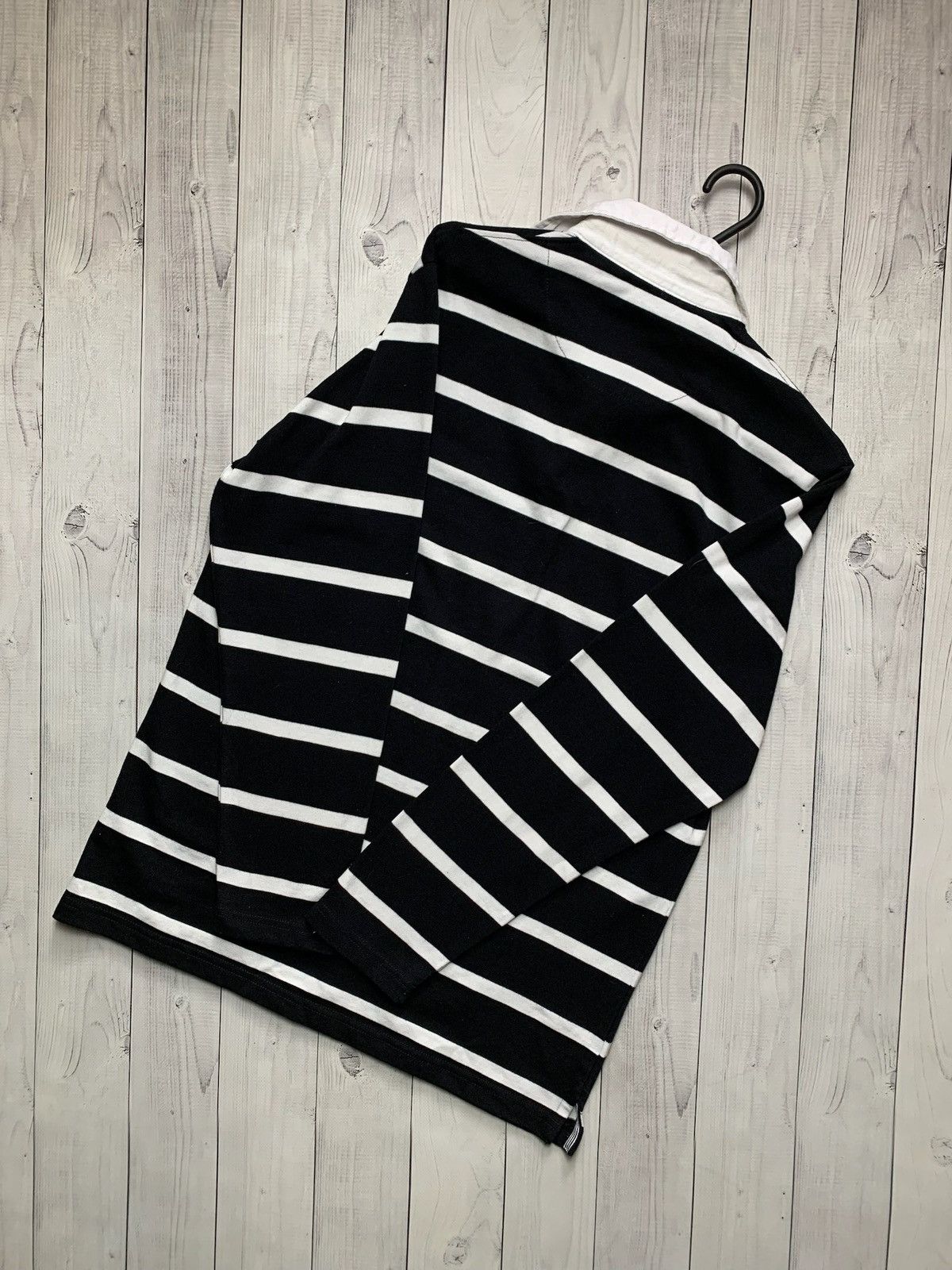Vintage Vintage polo Ralph Lauren striped rugby jersey size L Size US L / EU 52-54 / 3 - 4 Thumbnail