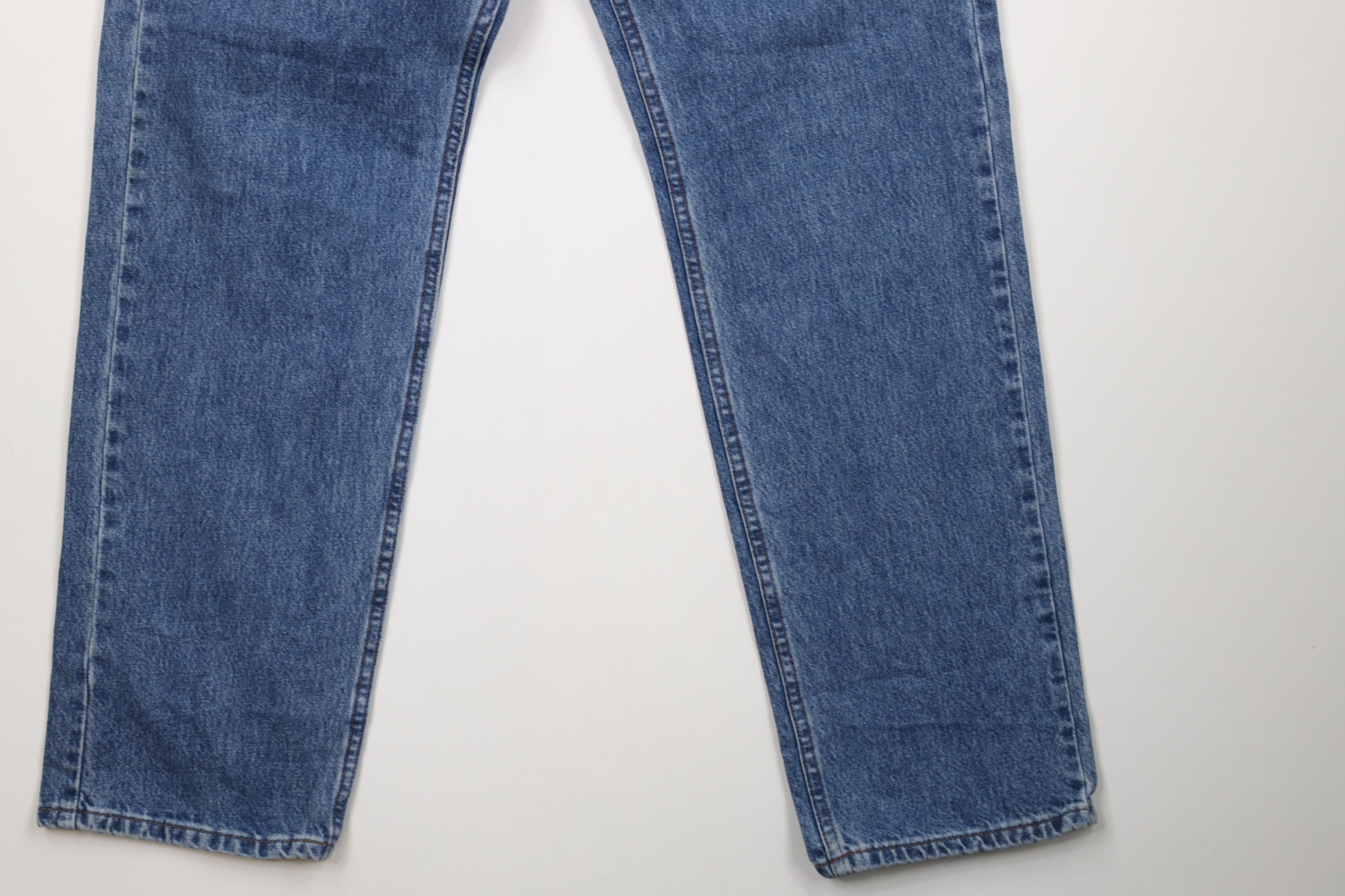 Harley Davidson × Vintage Vintage Harley Davidson Spell Out Bootcut Denim Jeans Blue Size US 38 / EU 54 - 4 Thumbnail