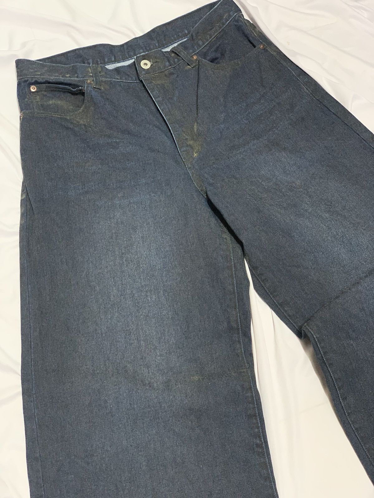 Journal Standard Journal Standard Loose Jeans Wide Leg Baggy Jeans Hip Hop Size US 33 - 2 Thumbnail
