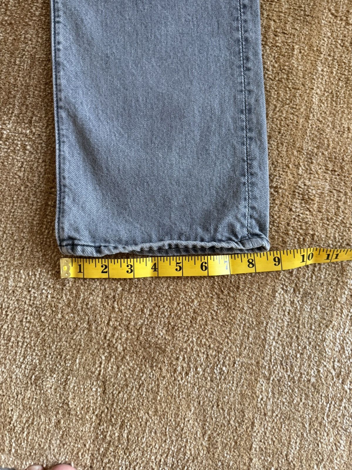 Orslow Orslow 105 90’s Black Denim Bleach Size US 34 / EU 50 - 6 Thumbnail