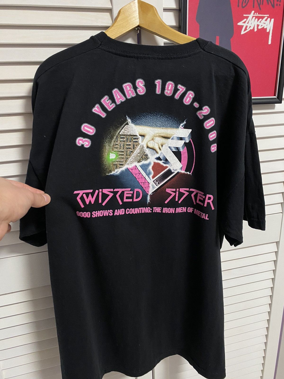 Band Tees Vintage T Shirt Twisted Sister Iron Metal Rock Band Size US L / EU 52-54 / 3 - 5 Thumbnail