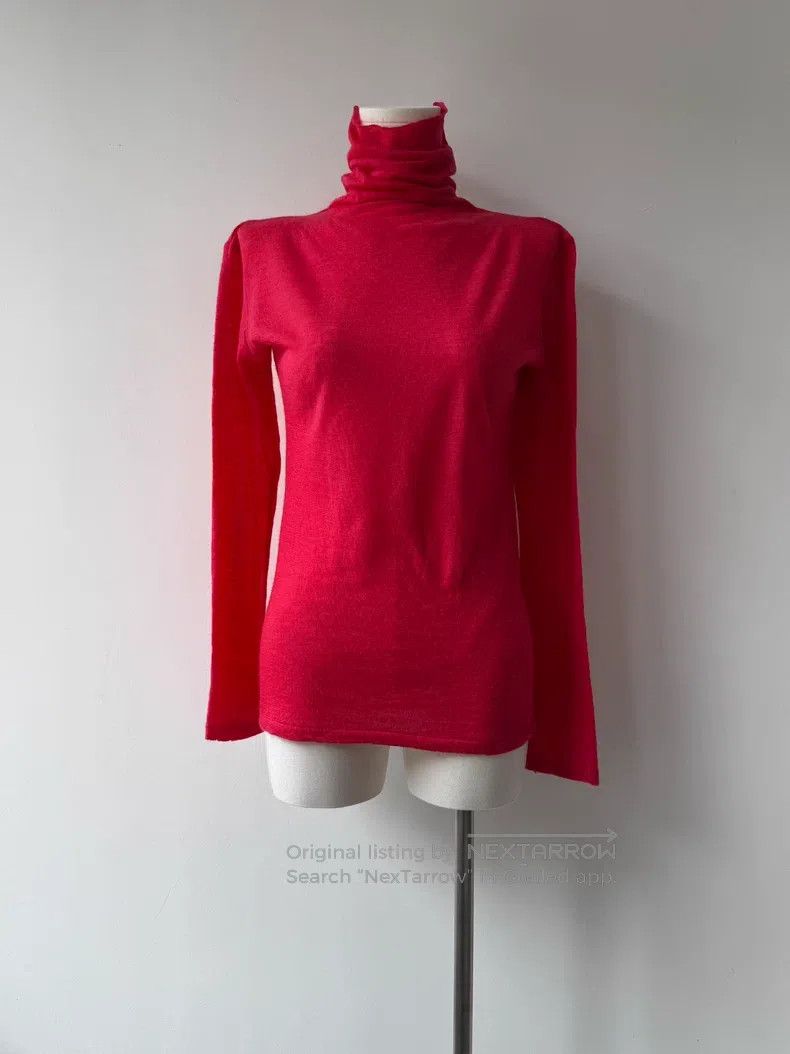 Yohji Yamamoto Yohji Yamamoto 15SS Wool Wrap Neck long sleeves Size XS / US 0-2 / IT 36-38 - 1 Thumbnail