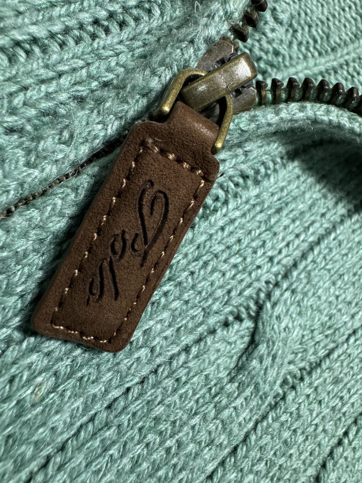 Polo Ralph Lauren Polo Ralph Lauren Cable Knit Sweater 1/4 Zip Vintage Size US XL / EU 56 / 4 - 4 Thumbnail