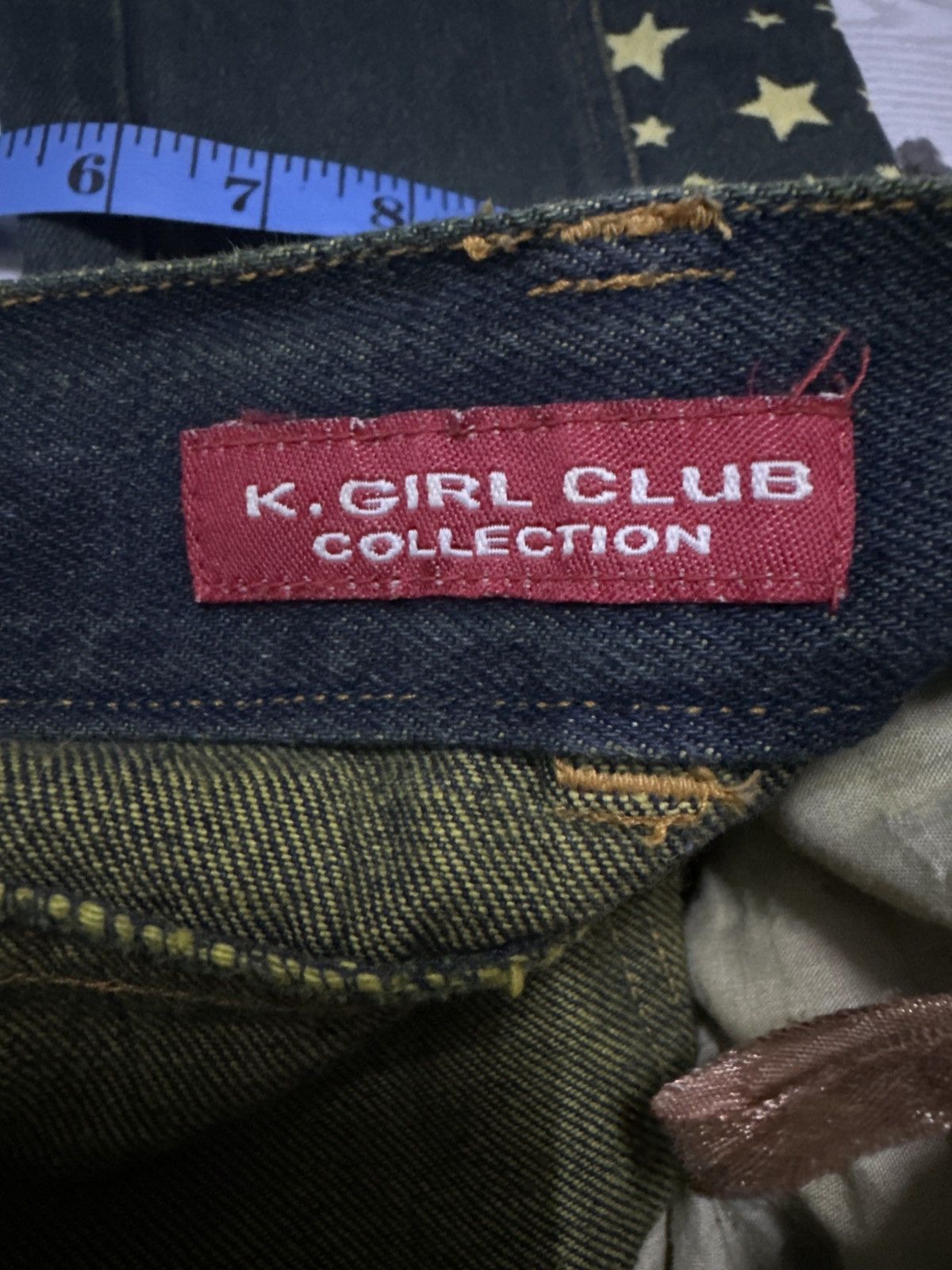 Hysteric Glamour FLARE K.GIRL HYSTERIC GLAMOUR STYLE LACES DENIM Size 24" / US 00 / IT 34 - 14 Thumbnail