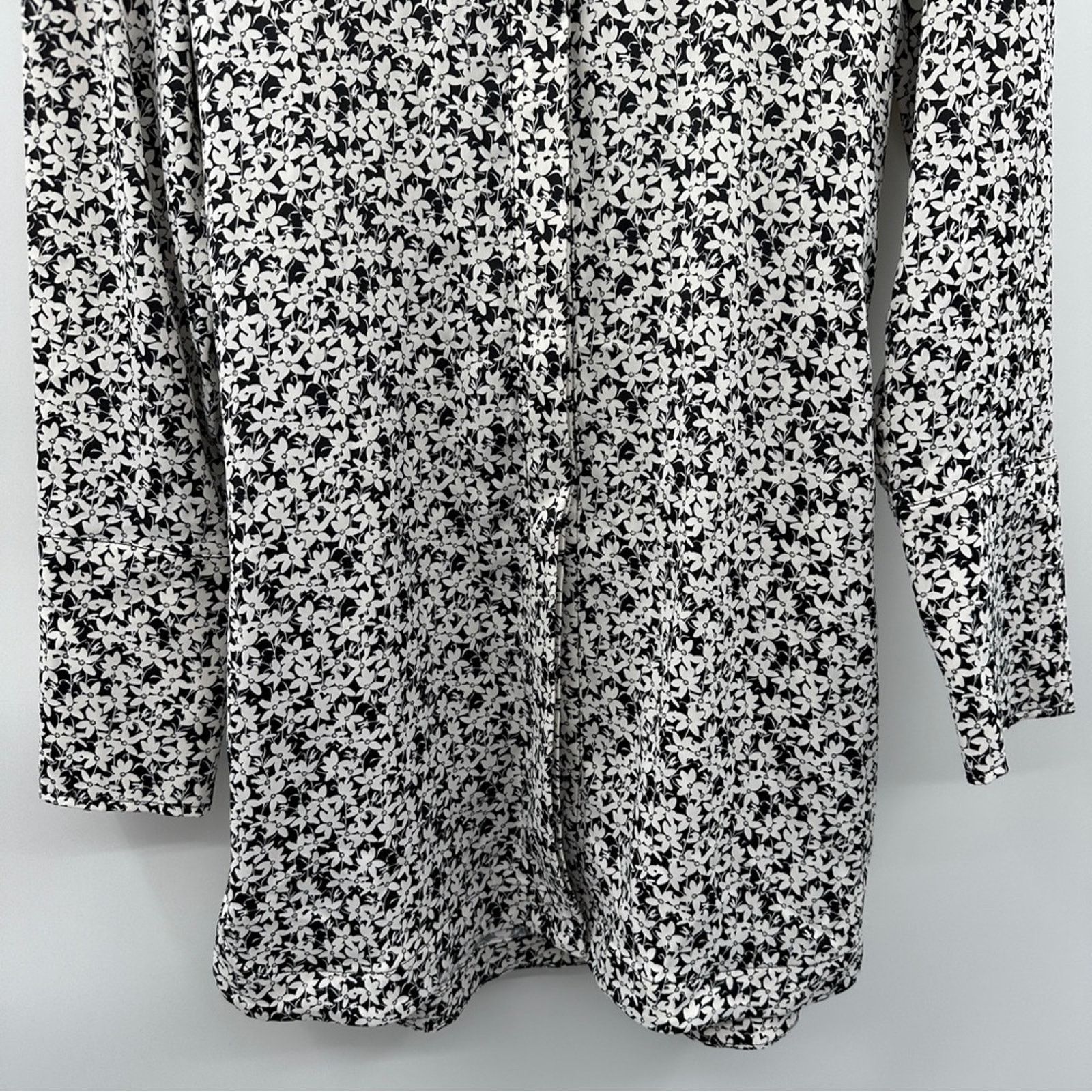 Bar III Sofia Richie x Bar III Ditsy Floral Print Long Sleeve Dress Size S / US 4 / IT 40 - 3 Thumbnail