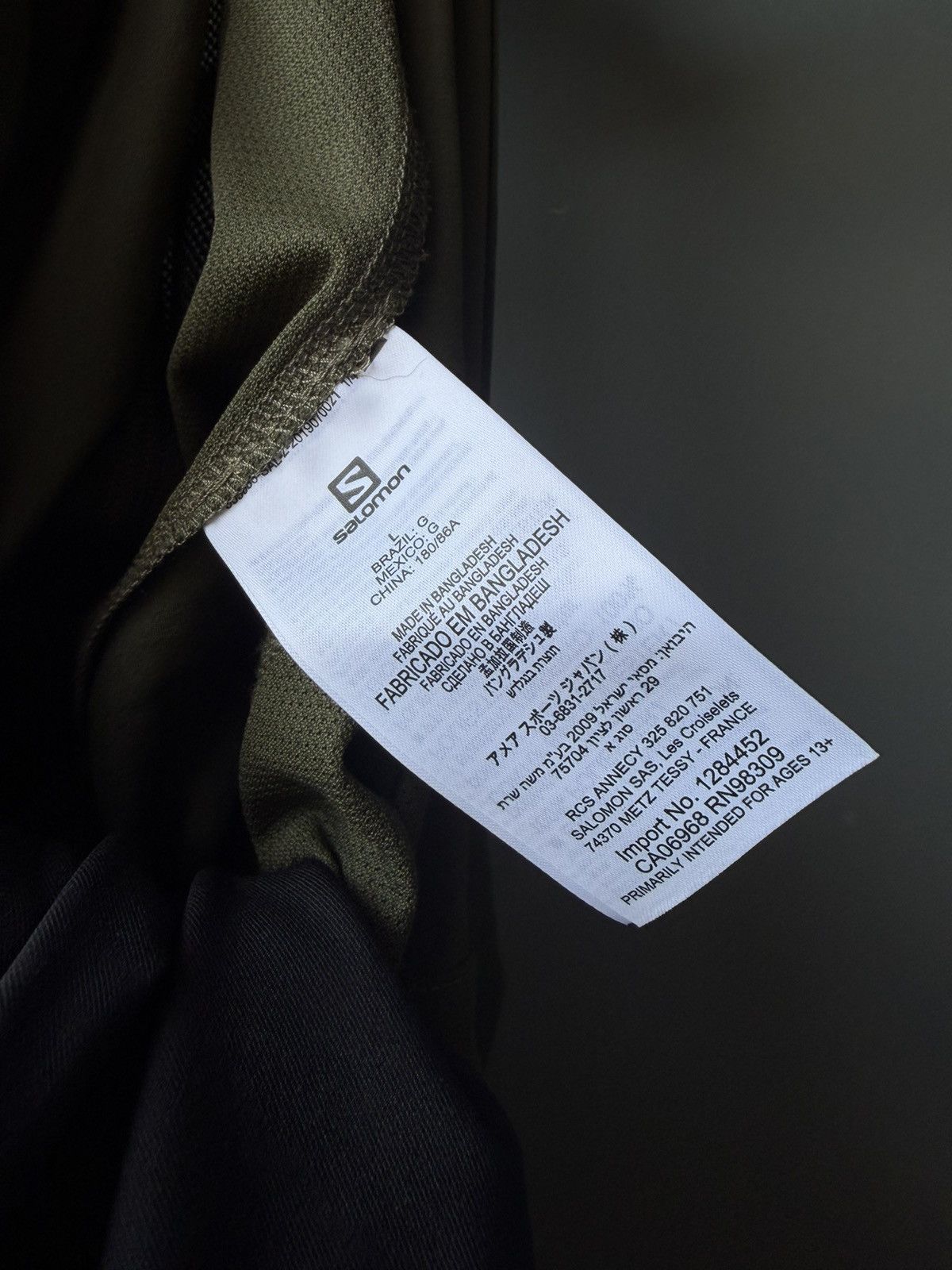 Salomon Salomon Cross Trail Olive Shorts Size L Size US 35 - 5 Thumbnail