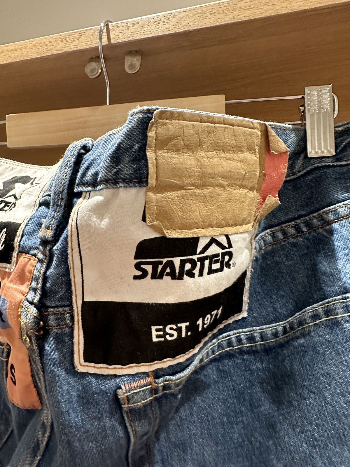 Acne Studios × Starter Acne Studios x Starter Denim Jeans Size US 34 / EU 50 - 4 Thumbnail