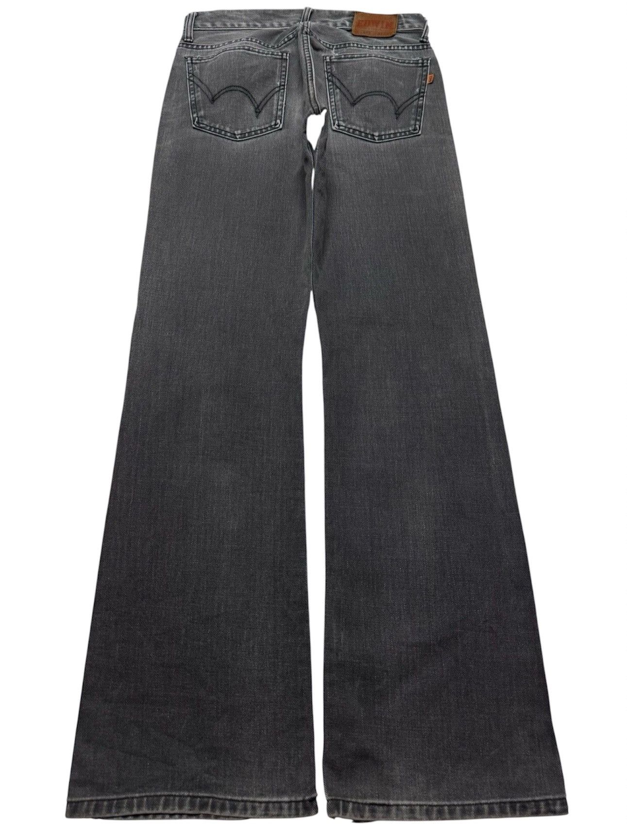 Edwin 💥Flare💥Insane 90s EDWIN Sand Washed Faded Bootcut Distressed Size US 28 / EU 44 - 2 Thumbnail