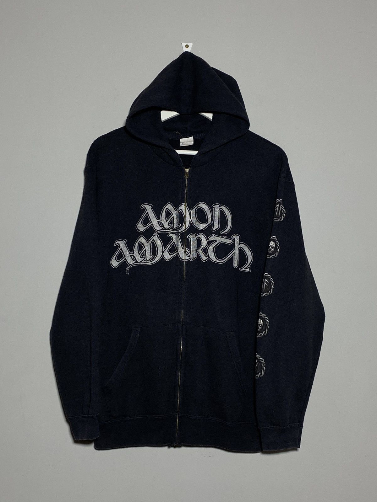 Band Tees Vintage Y2K Amon Amarth Amazing Metal Band Zip Hoodie Size US L / EU 52-54 / 3 - 2 Thumbnail