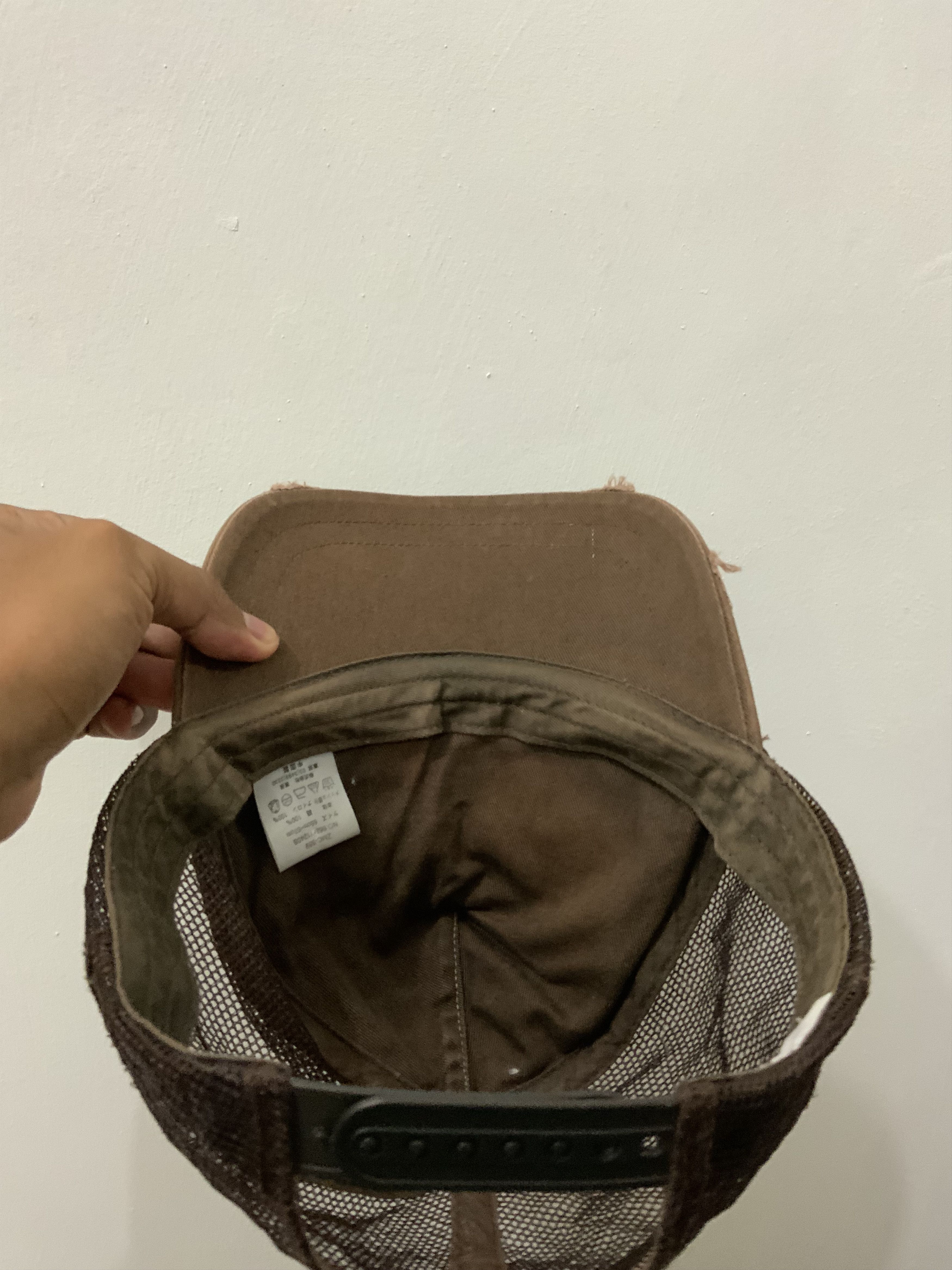 Converse Converse Chuck Taylor Distressed Trucker Hat Size ONE SIZE - 10 Thumbnail