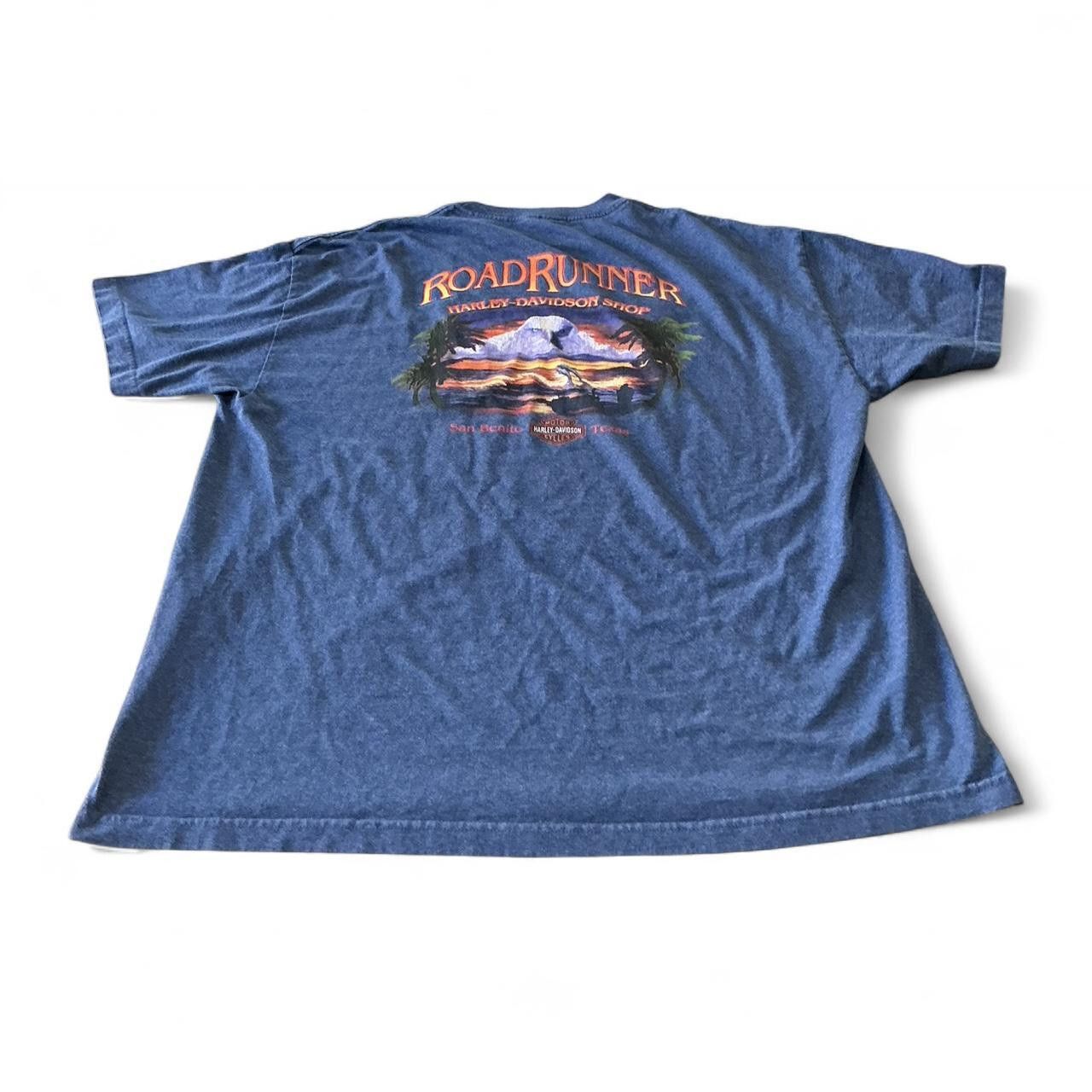 Harley Davidson Harley-Davidson “Roadrunner” Tee (2XL) – San Benito TX Size US XXL / EU 58 / 5 - 1 Thumbnail