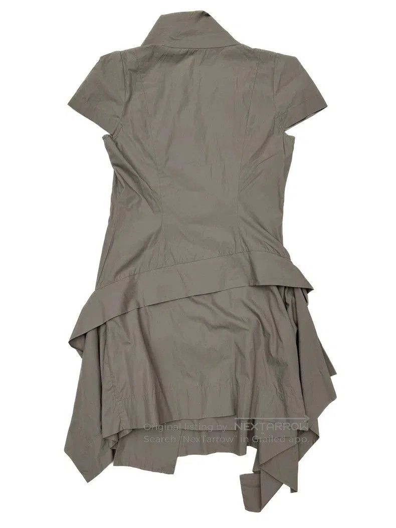 Vivienne Westwood Vivienne Westwood Gray Asymmetric Dress. Size US 34 / EU 50 - 7 Thumbnail