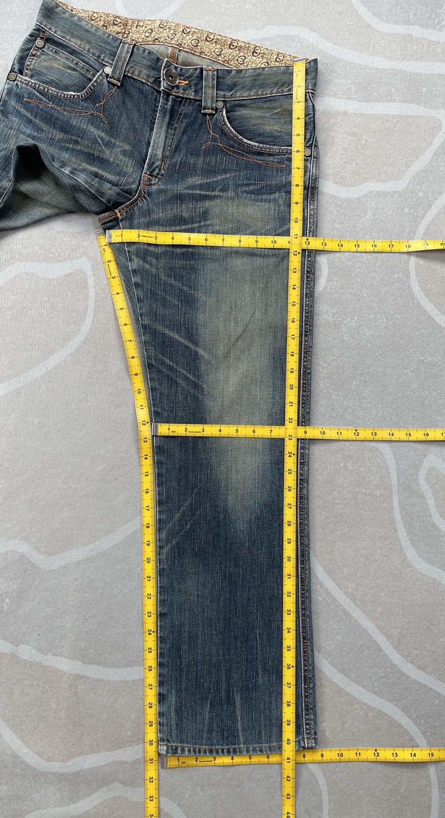 Edwin Vintage Edwin 503 Straight Jeans Size US 34 / EU 50 - 15 Thumbnail