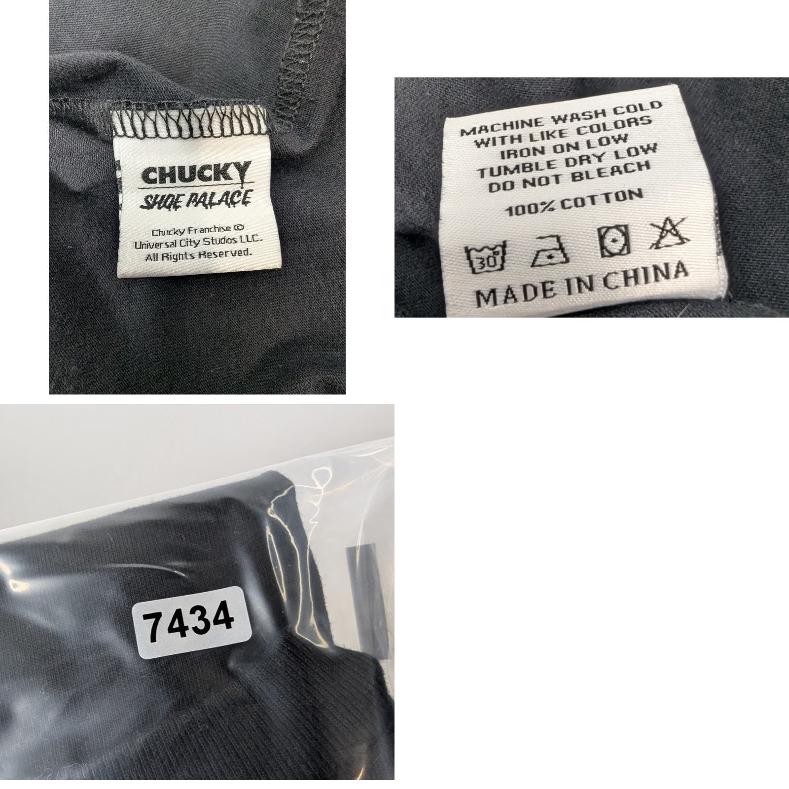 Palace CHUCKY X SHOE PALACE T-Shirt Men’s Size Small Black Childs Play Slasher Horror Size US S / EU 44-46 / 1 - 8 Thumbnail
